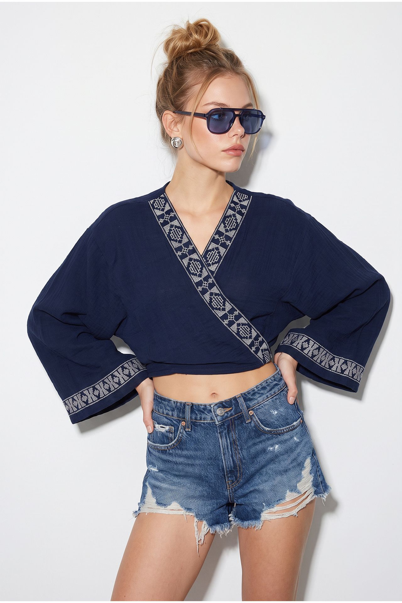 LUCCI Cotton Blouse 1