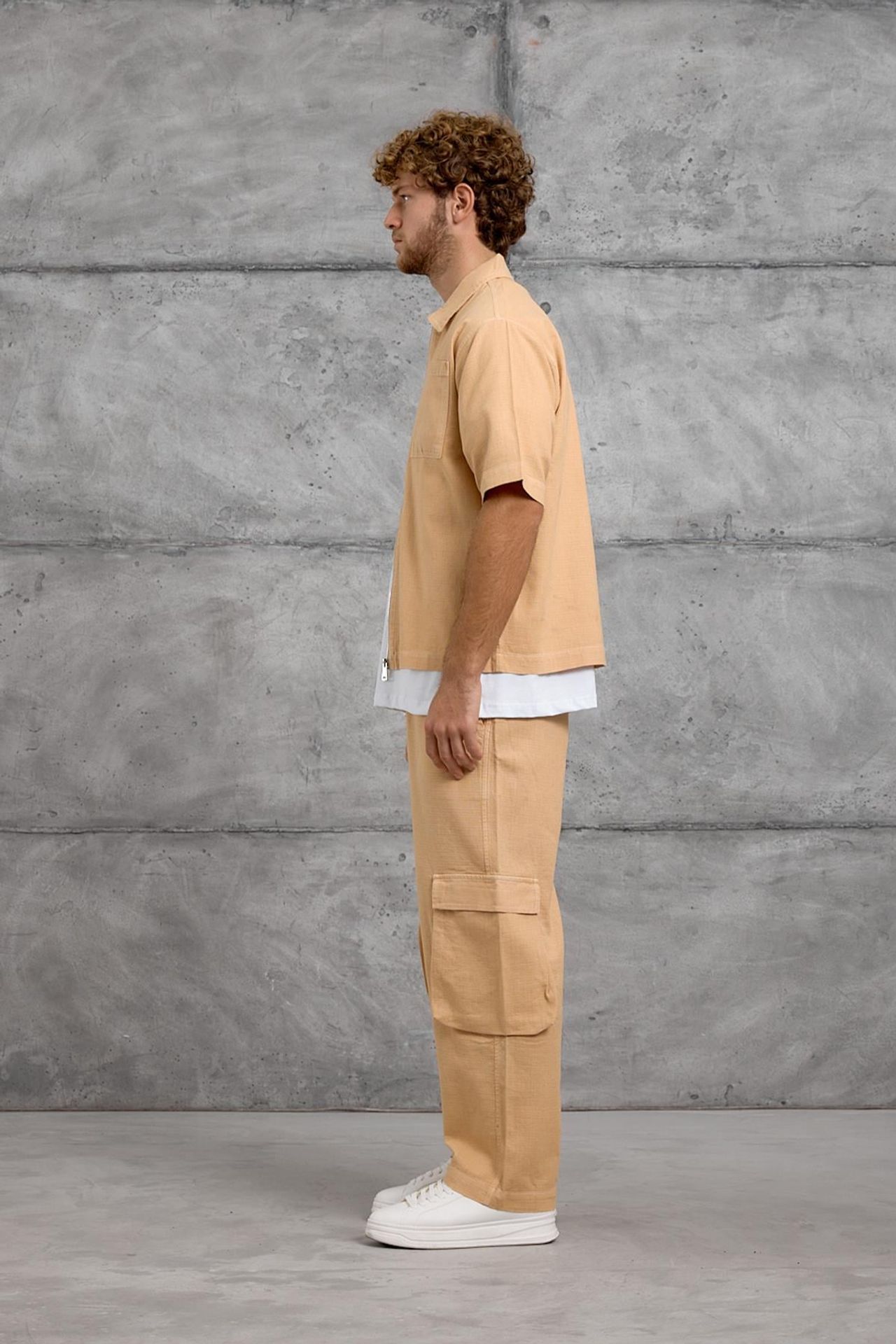 NOMARC Gömlek Yaka Oversize Fermuarlı Alt Üst Takım 5
