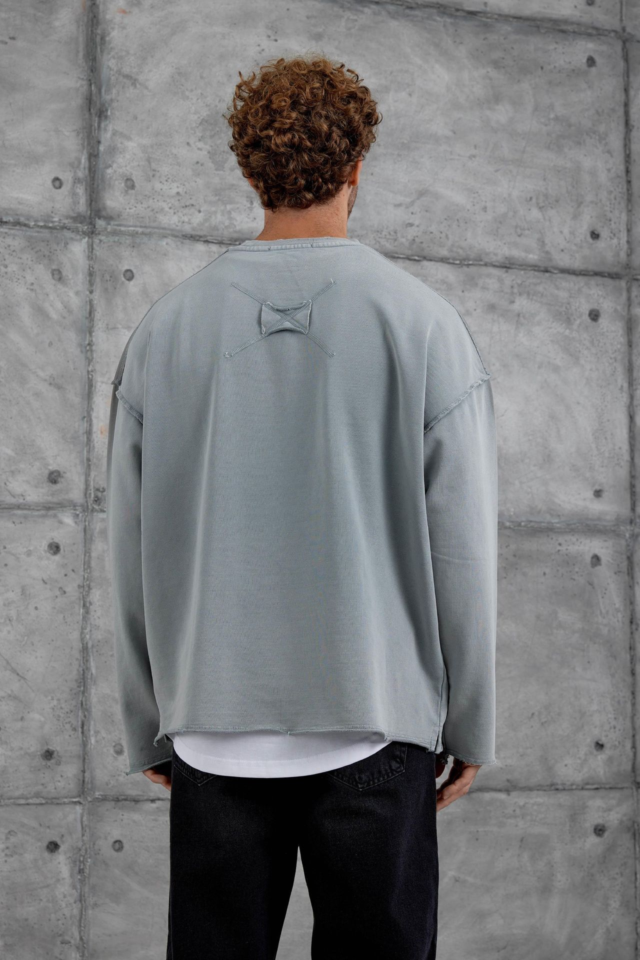 NOMARC Rahat Bisiklet Yaka Sweatshirt 3