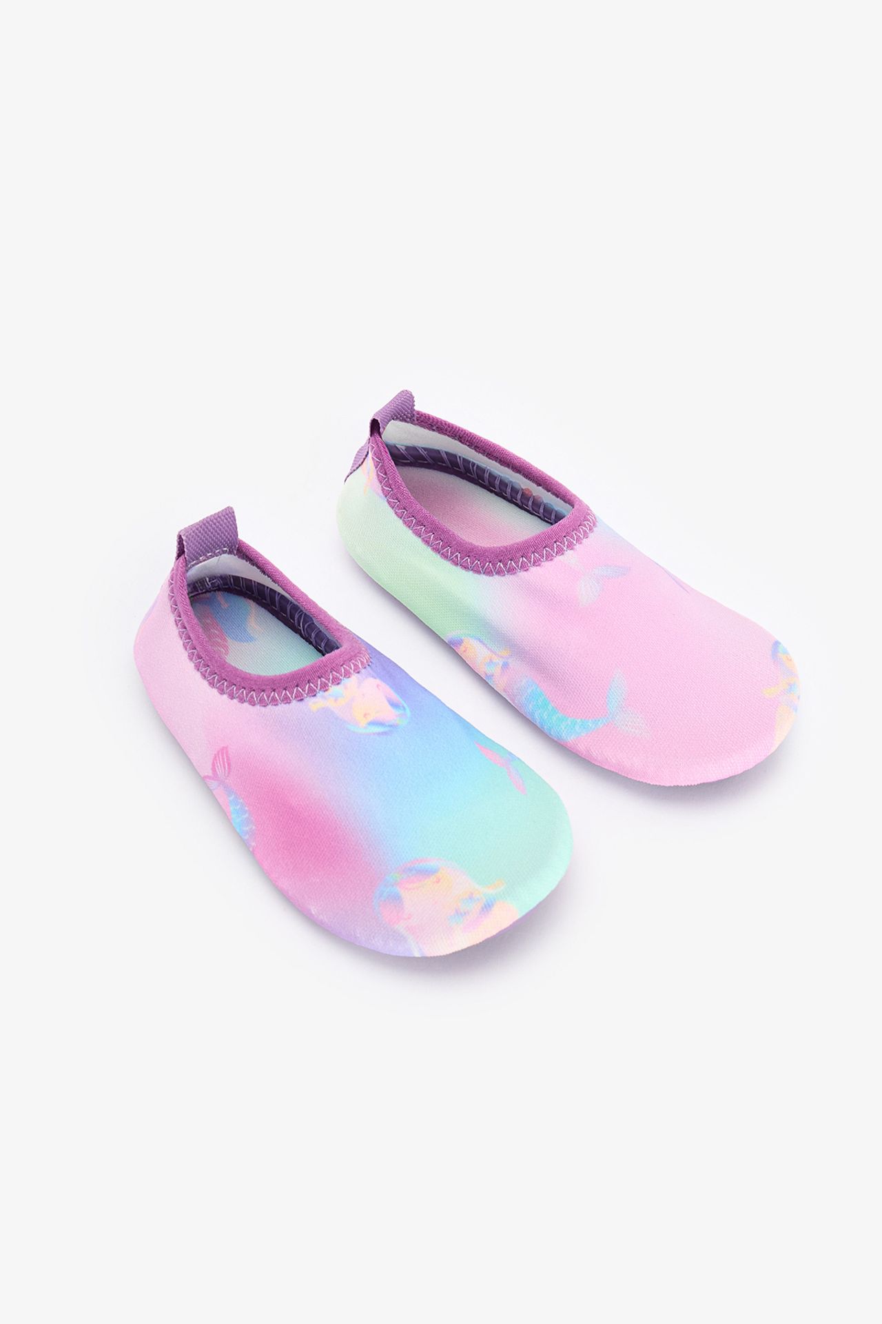 PENTI Girls' Mermaid Pattern Water Shoes 2