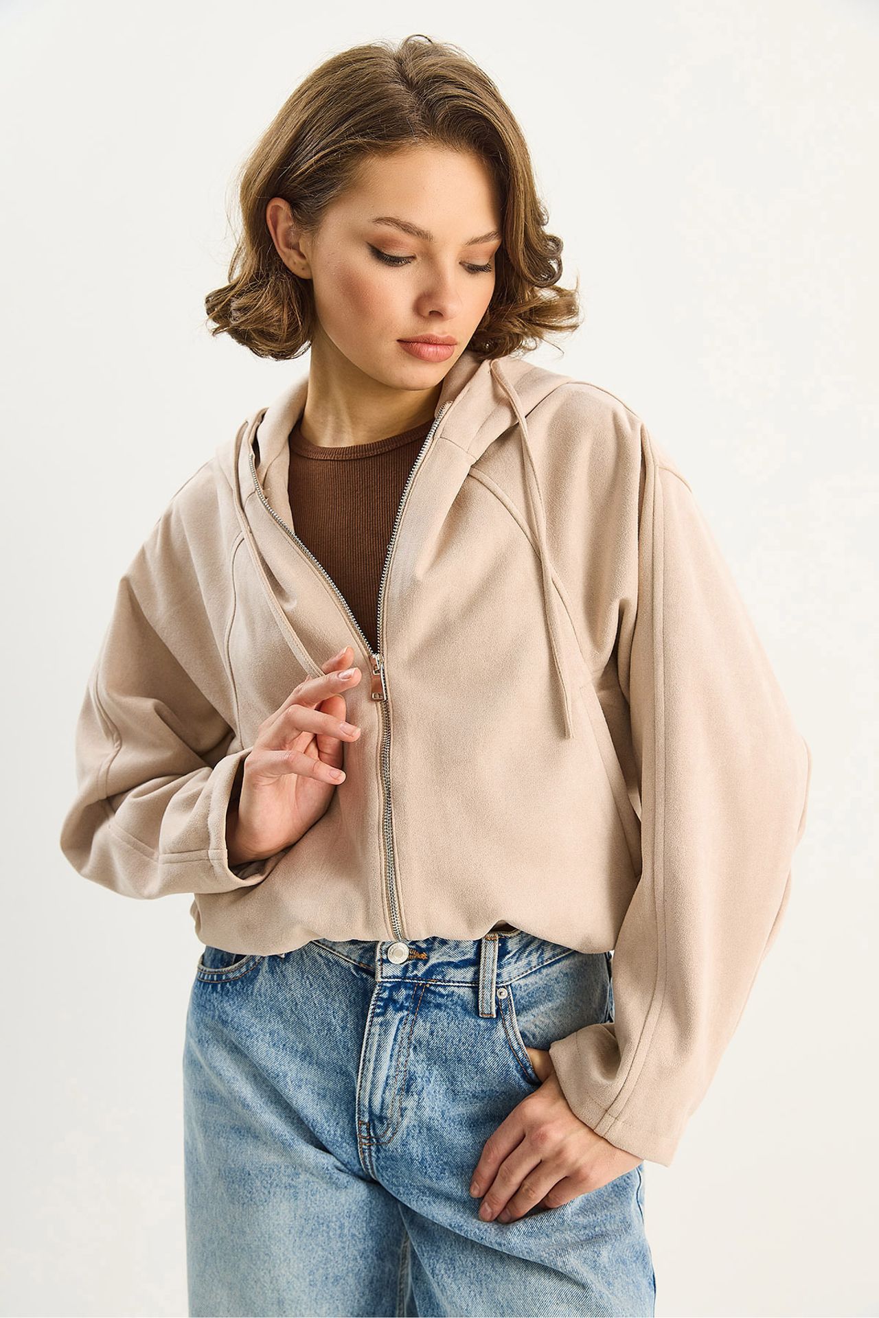 LUCCI Hooded Zipper Jacket 3