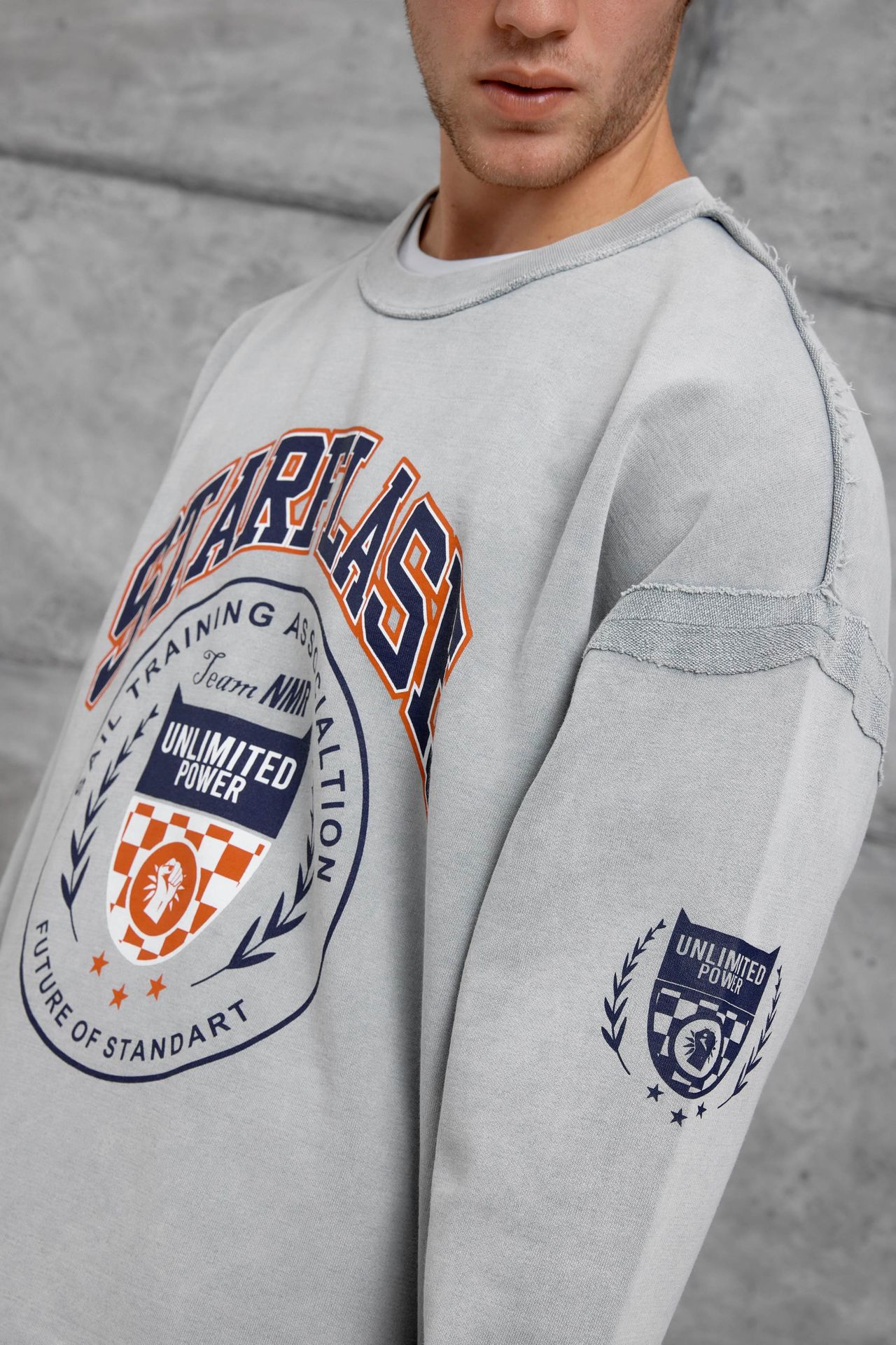NOMARC Düz Kesim Bisiklet Yaka Sweatshirt 2