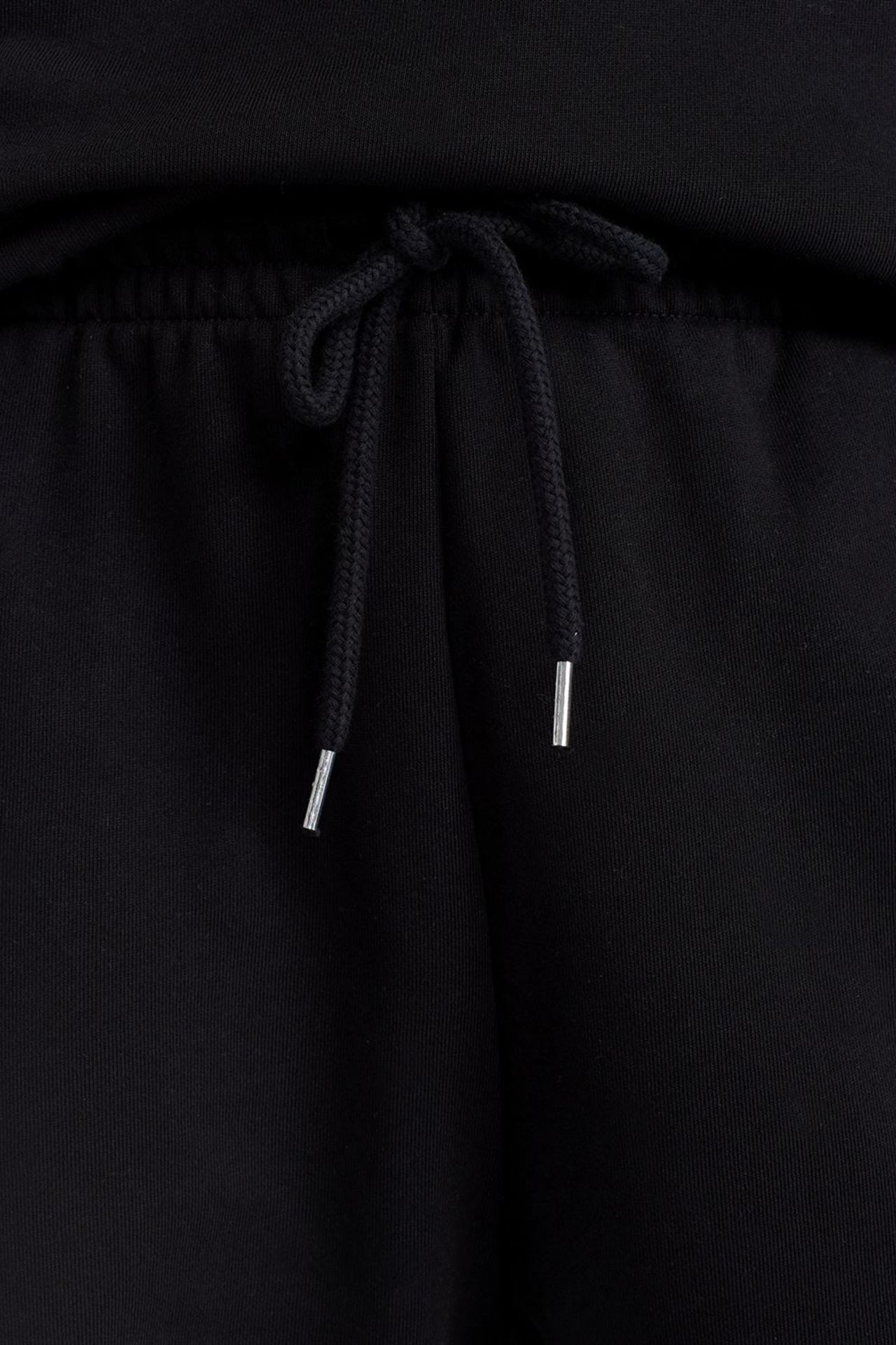 DILVIN Kadın Geniş Paça Polar Jogger Pantolon 4