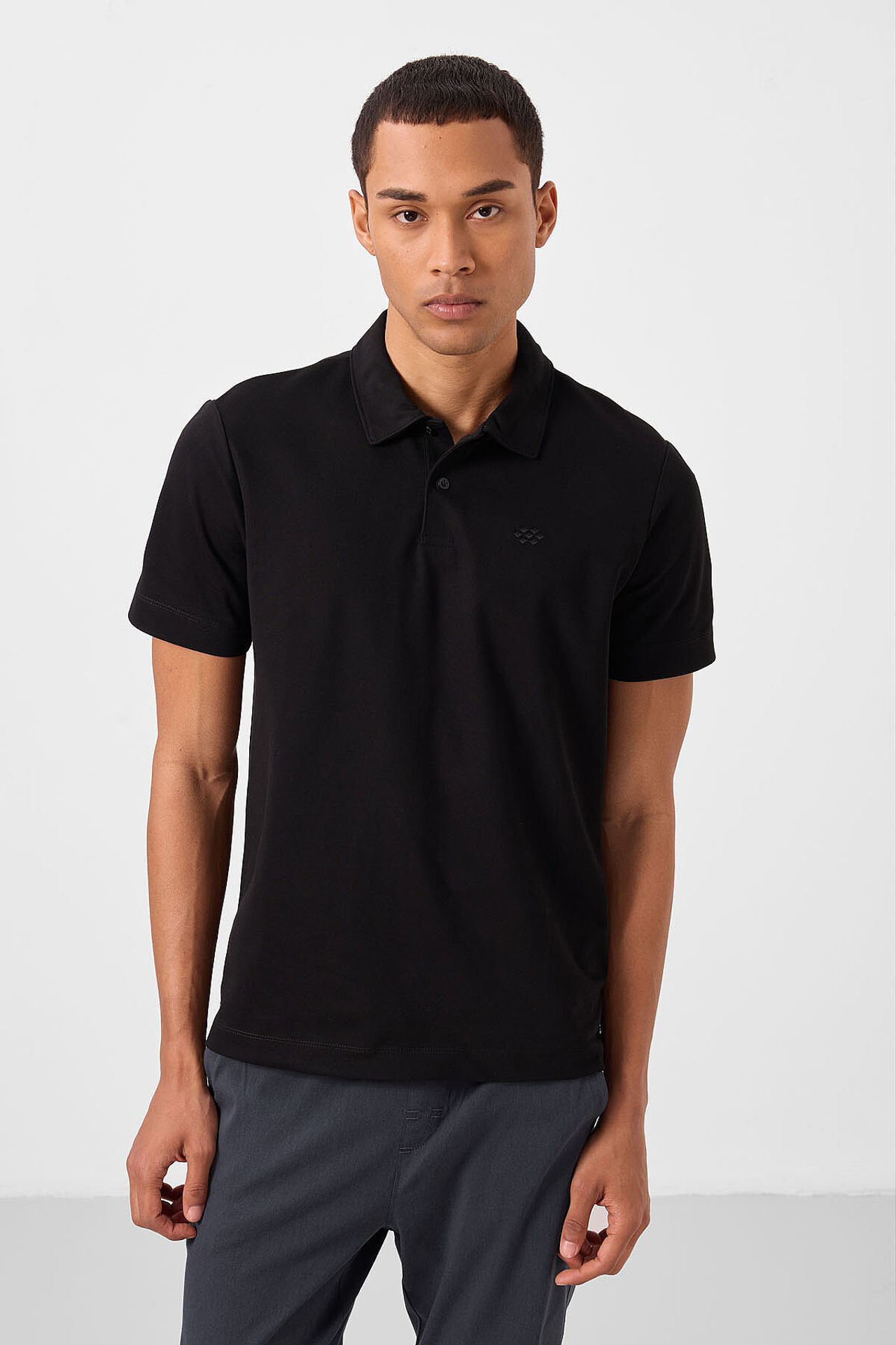 TOMMY Men's Cotton Elastane Polo T-Shirt 2
