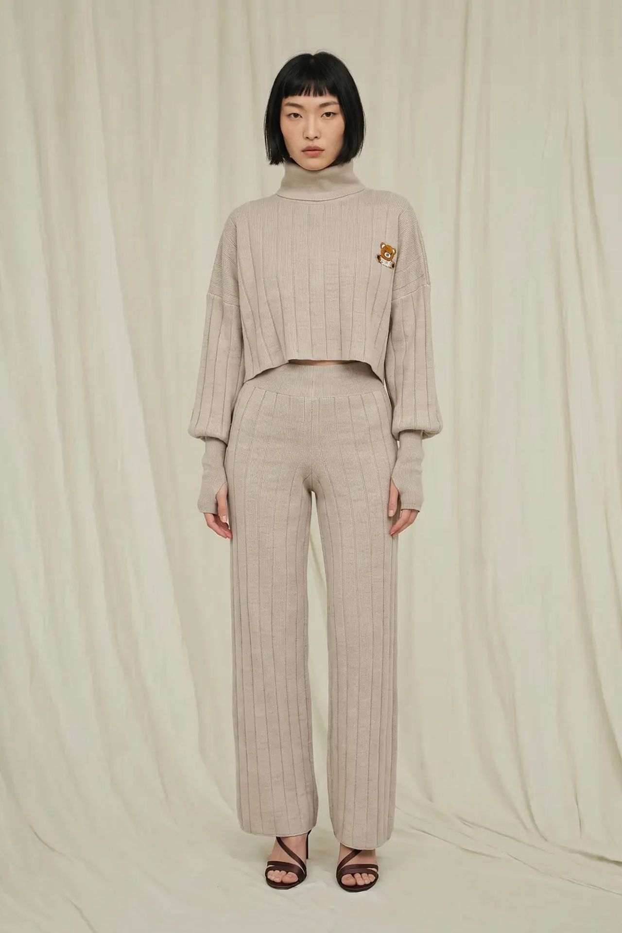 MY FASHION Dokulu Örgü Uyumlu Takım 1