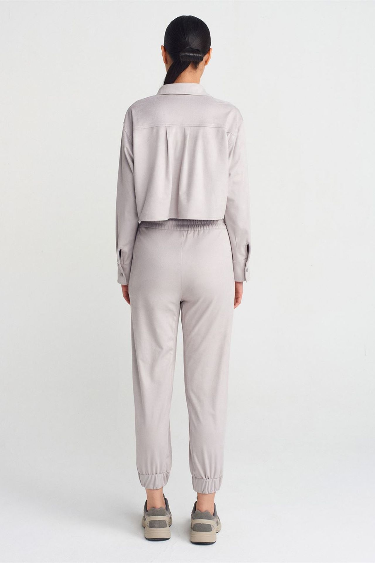 DILVIN Suni Süet Jogger Pantolon 2
