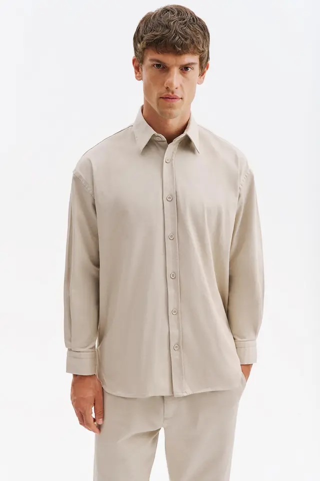GIESTO Men's Cotton Lycra Shirt