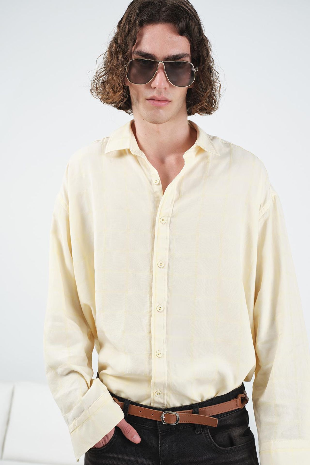 GIESTO Men's Relaxed Fit Long-Sleeve Shirt 4