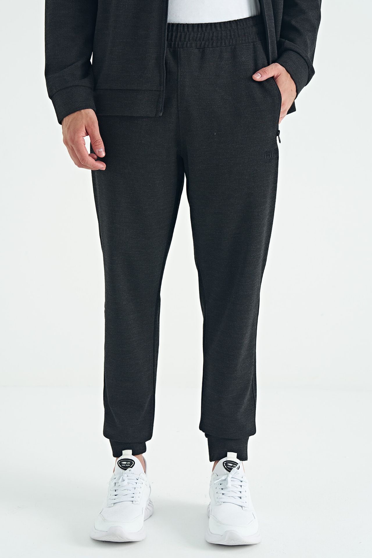 TOMMY Men's Fleece Sweatshirt And Pants Set 4