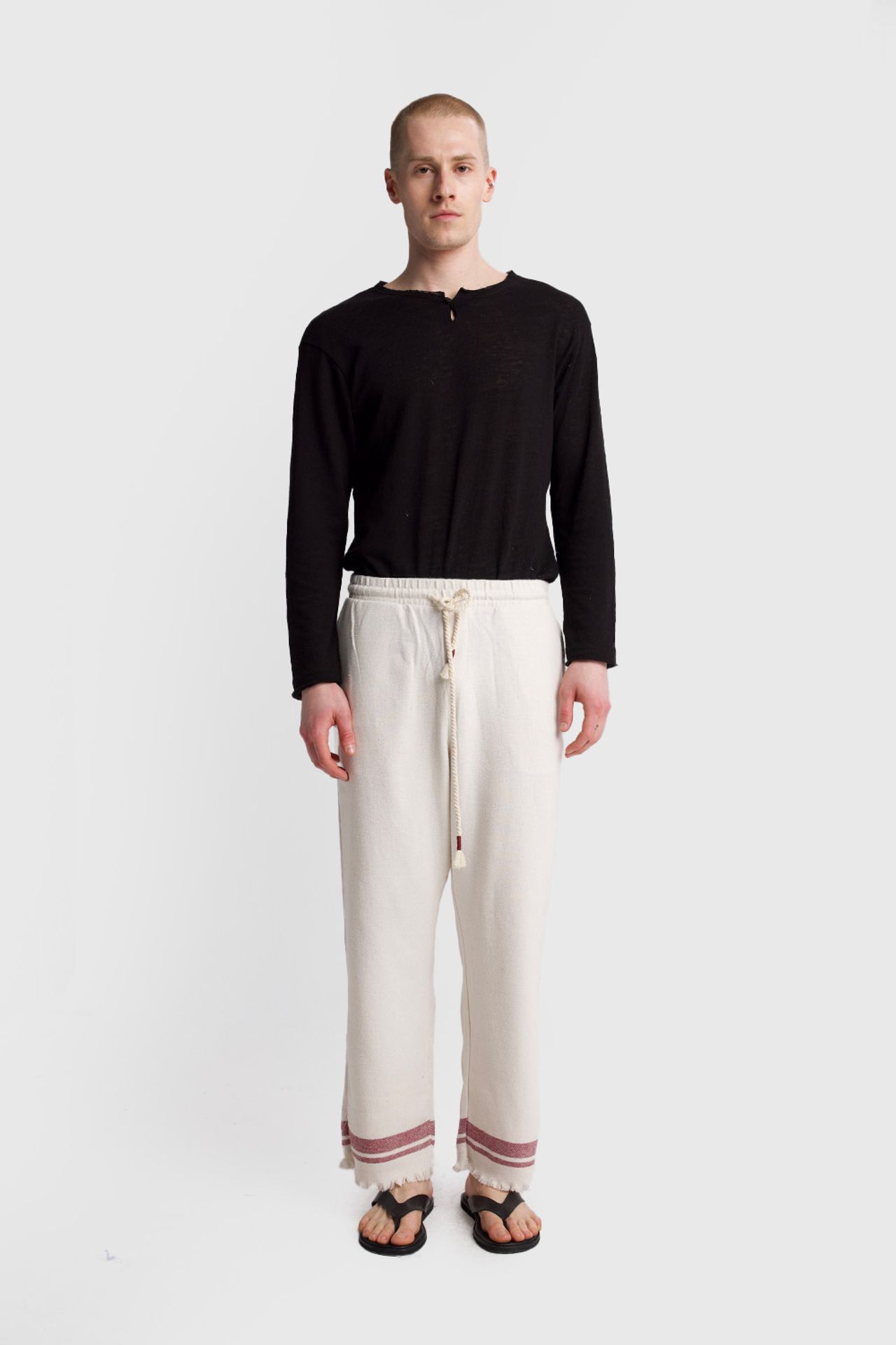 GIESTO Men's Cotton Knit Pants 1