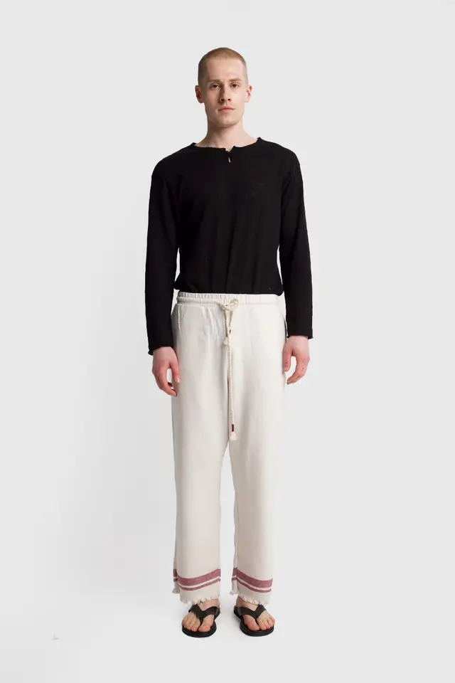 GIESTO Men's Cotton Knit Pants