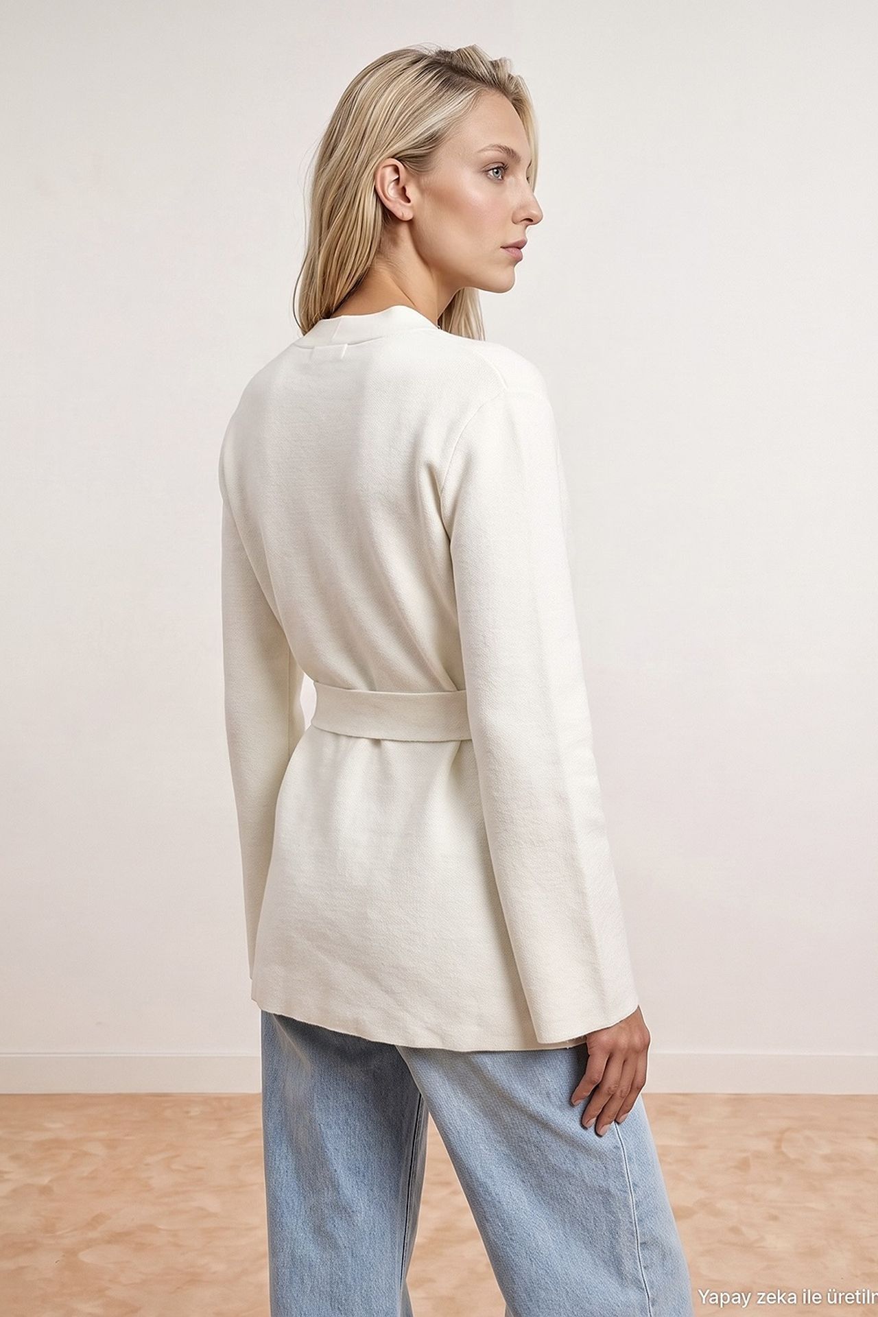 DILVIN Women's Acrylic Wool Blend Cardigan 3