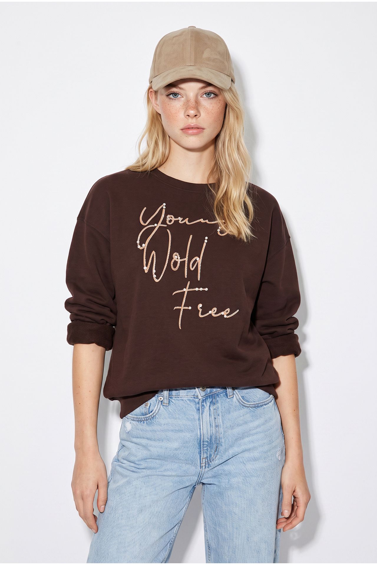 LUCCI Kadın Sweatshirt 4