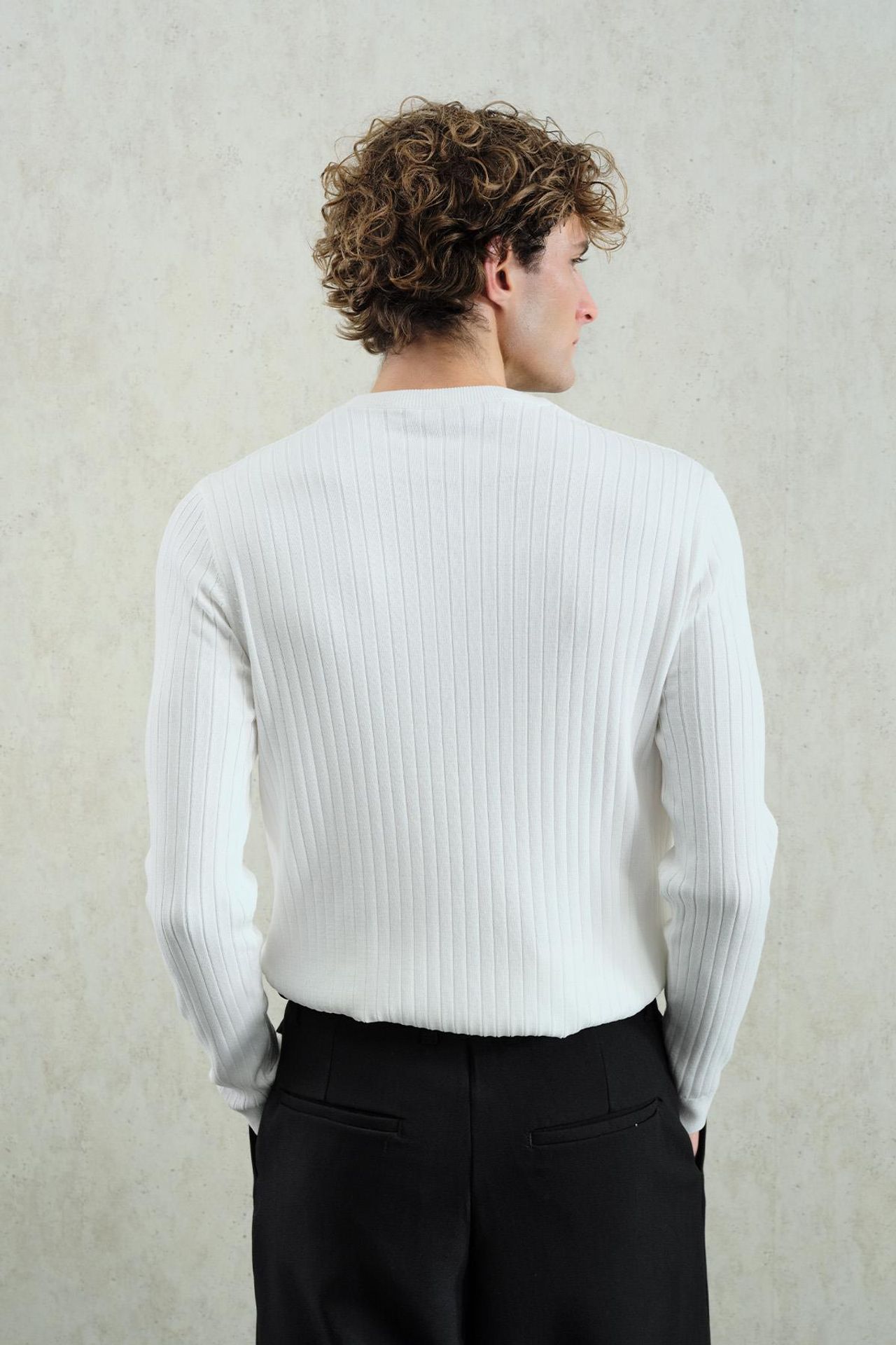 GIESTO Slim Fit Long Sleeve Button Collar T-Shirt 2