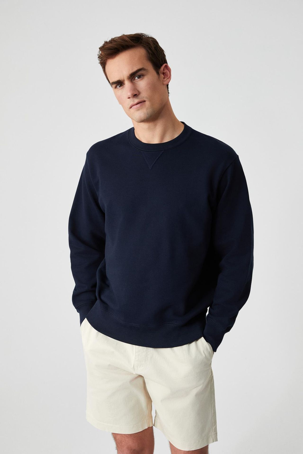 GRIMELANGE Rahat Bisiklet Yaka Sweatshirt 1