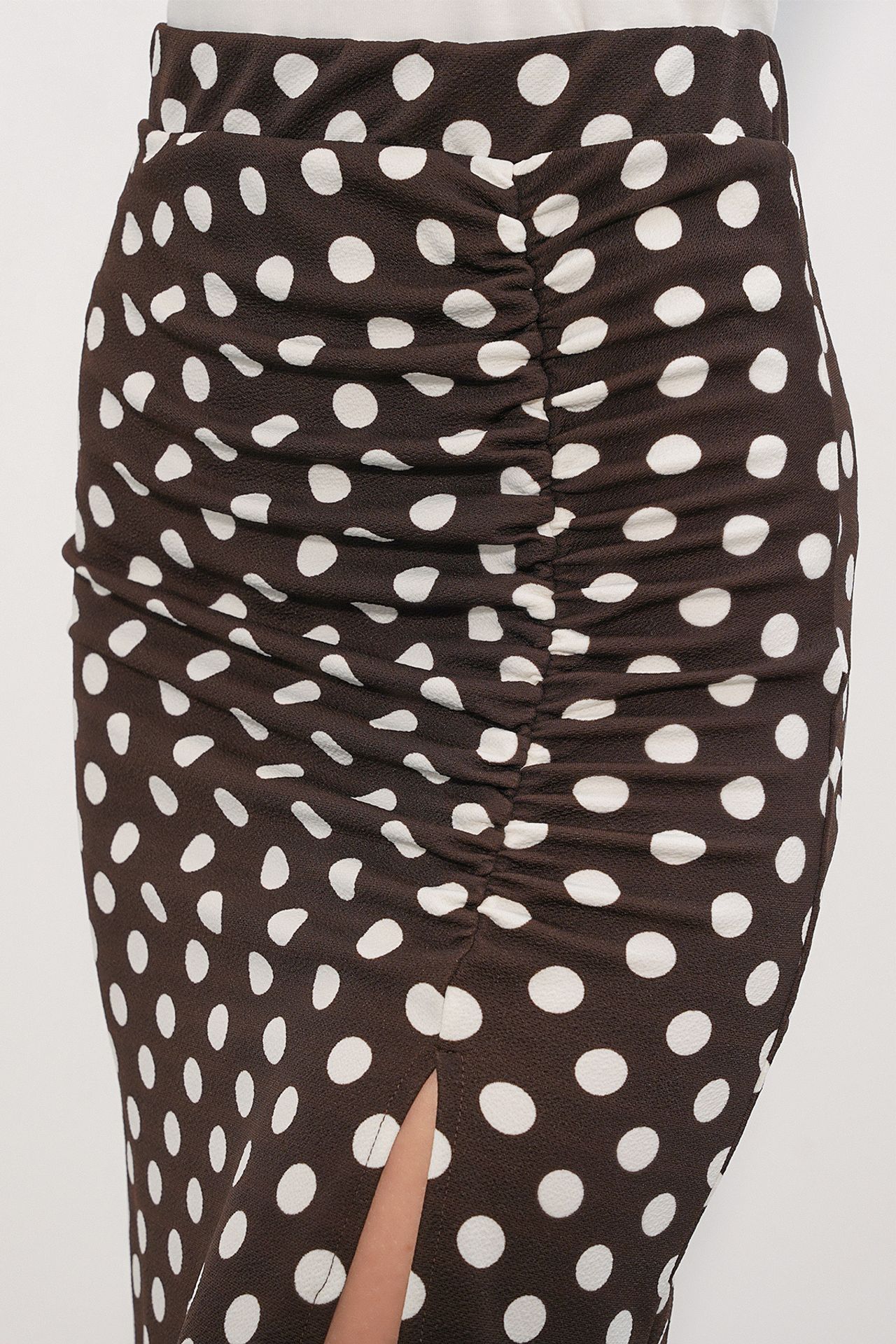 BDART High Waist Polka Dot Midi Skirt 5