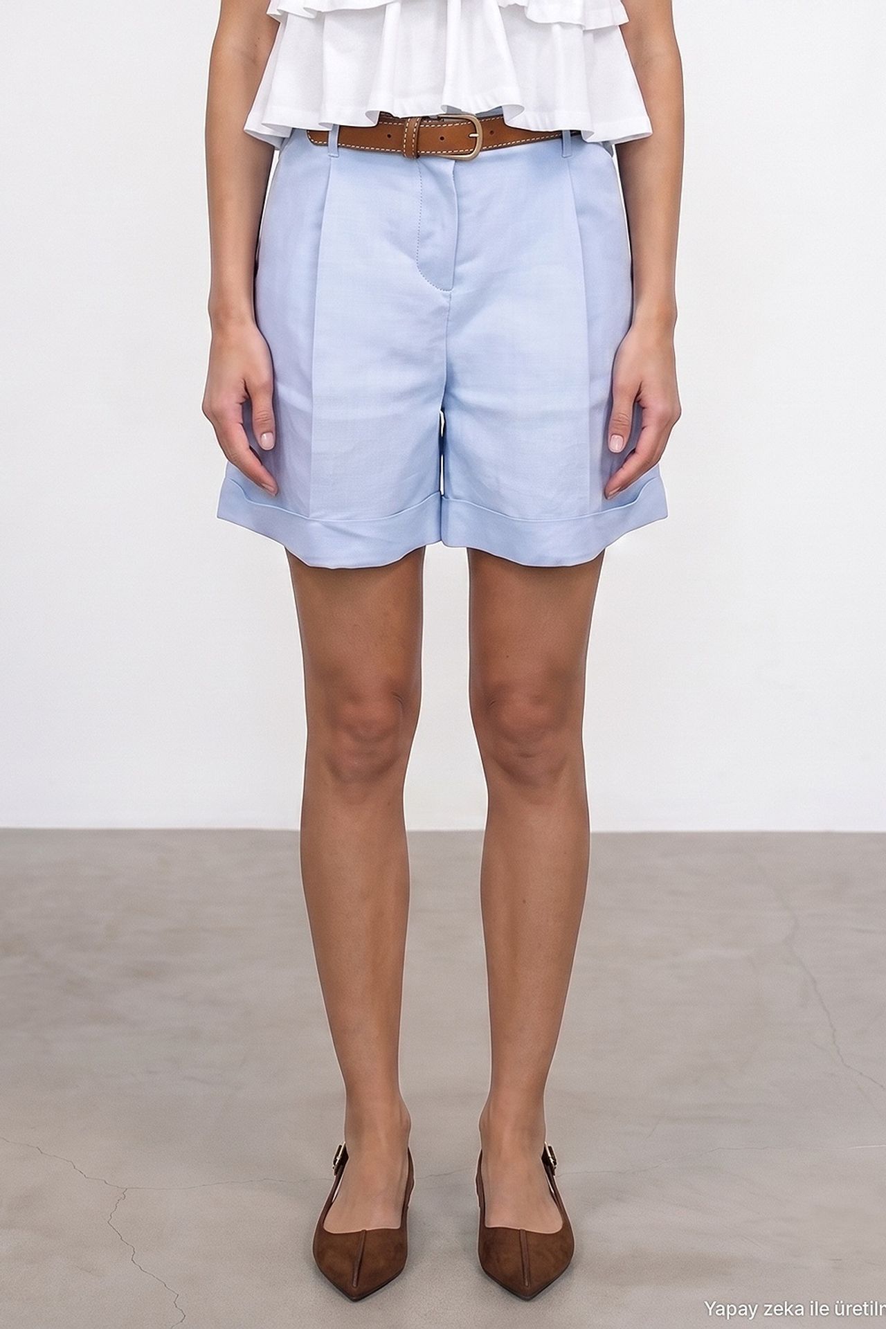DILVIN Linen Shorts 3