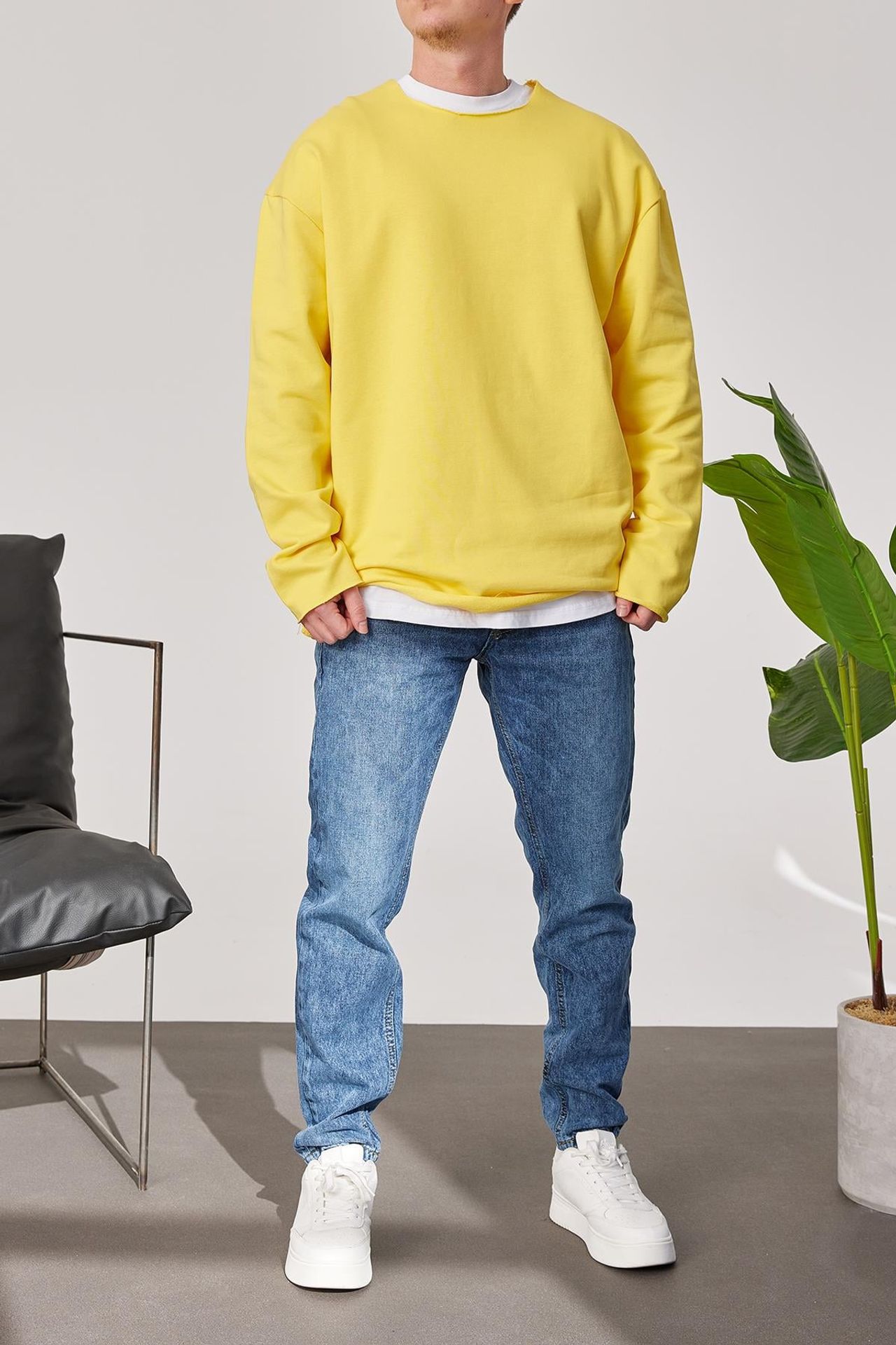 NOMARC Relaxed Crew Neck Sweatshirt 2