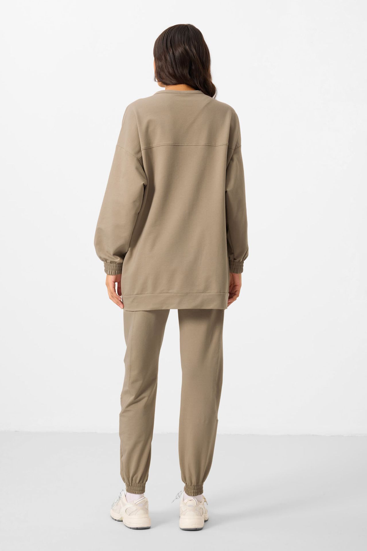 TOMMY Oversized Fleece Sweatshirt And Pants Set 6