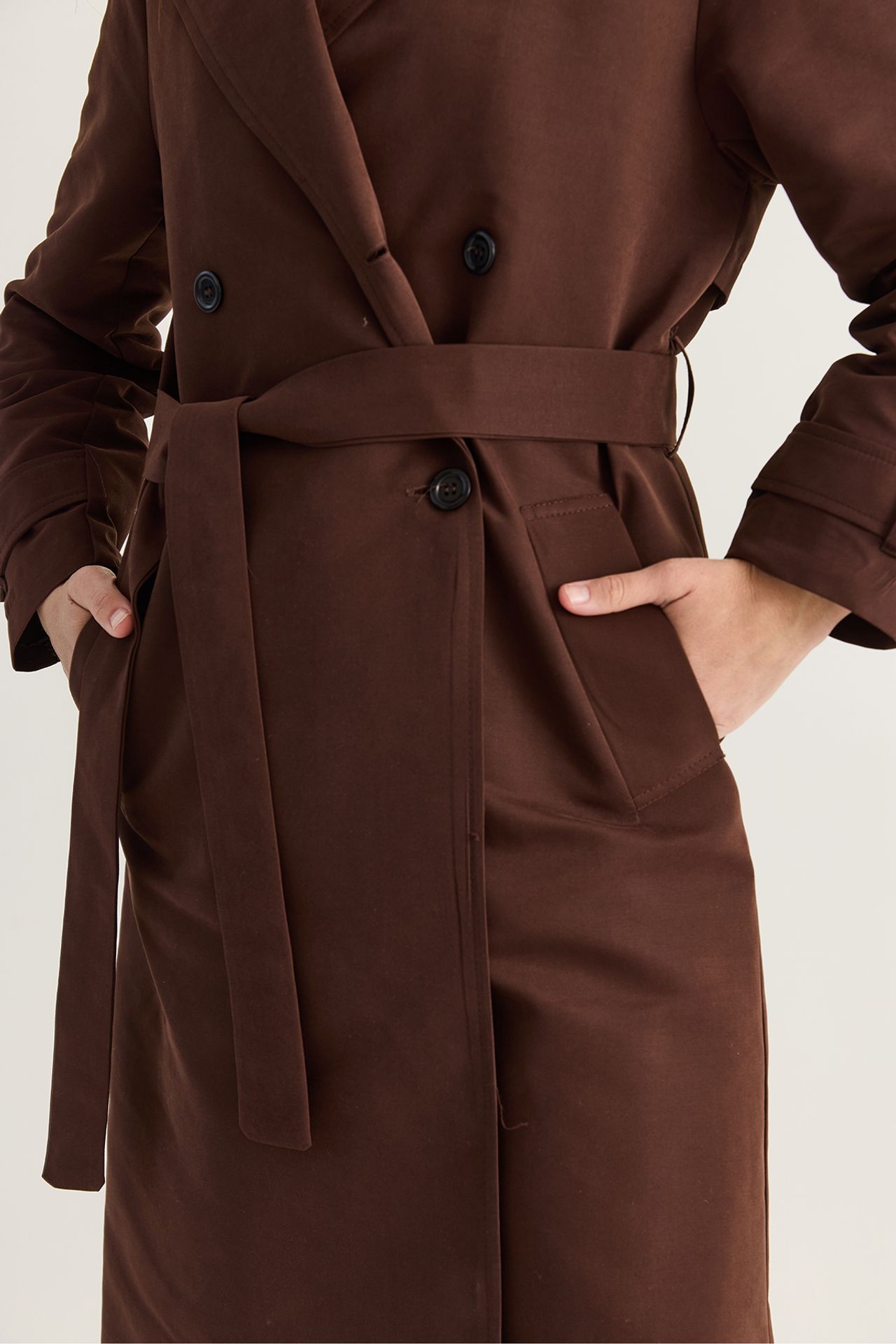 LUCCI Women's Trench Coat 4