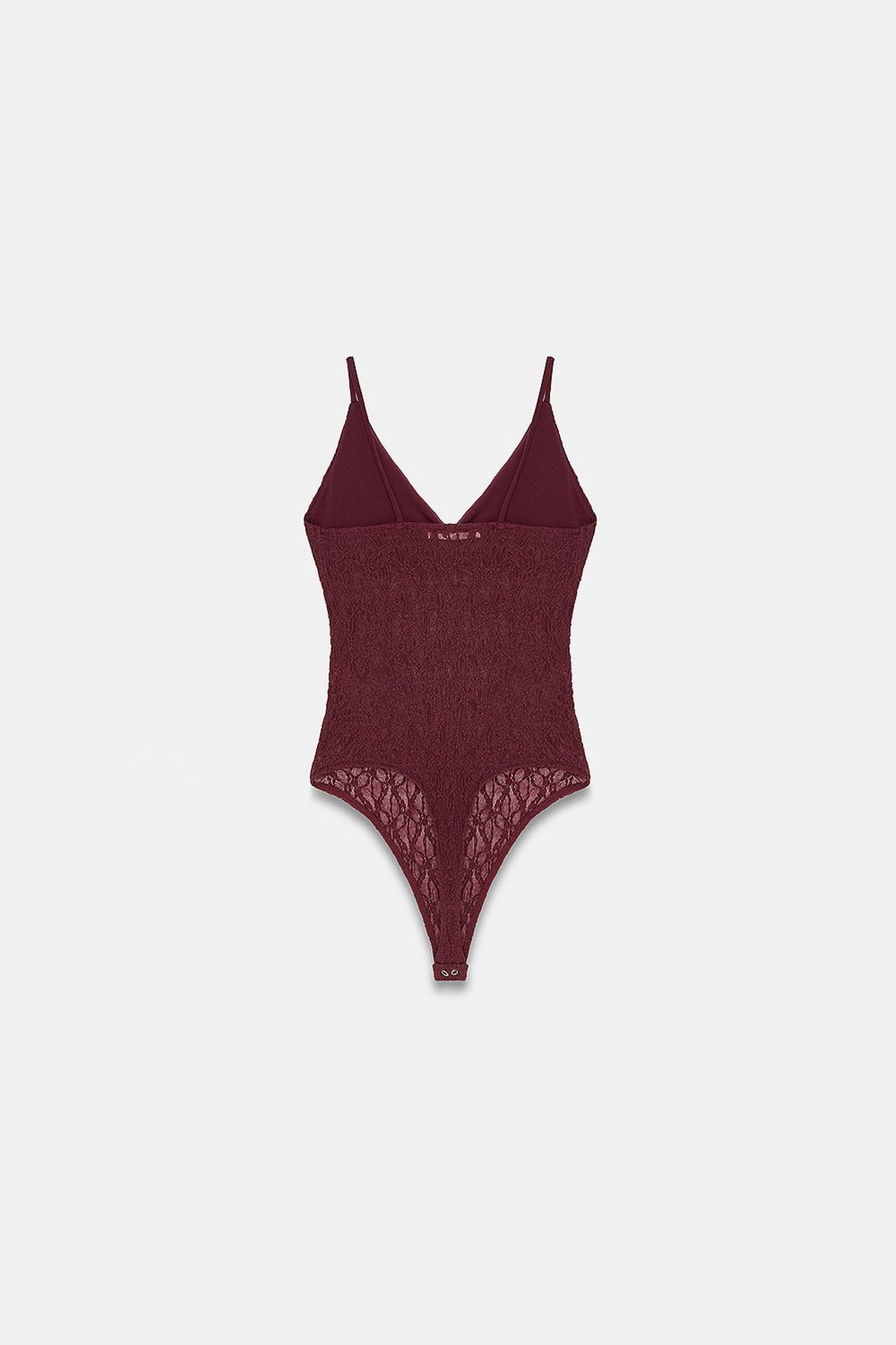 DILVIN Dantelli Kolsuz Body Bluz 6