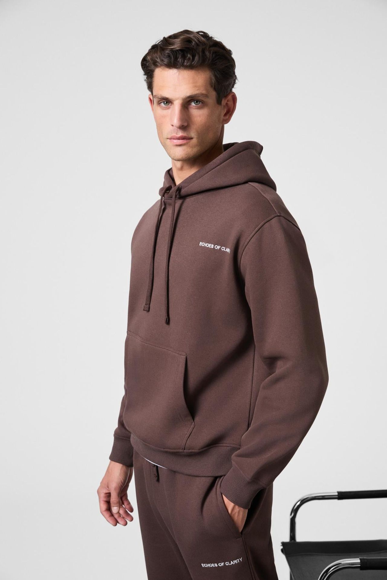 GRIMELANGE Hooded Relaxed Sweatshirt Pants Set 3