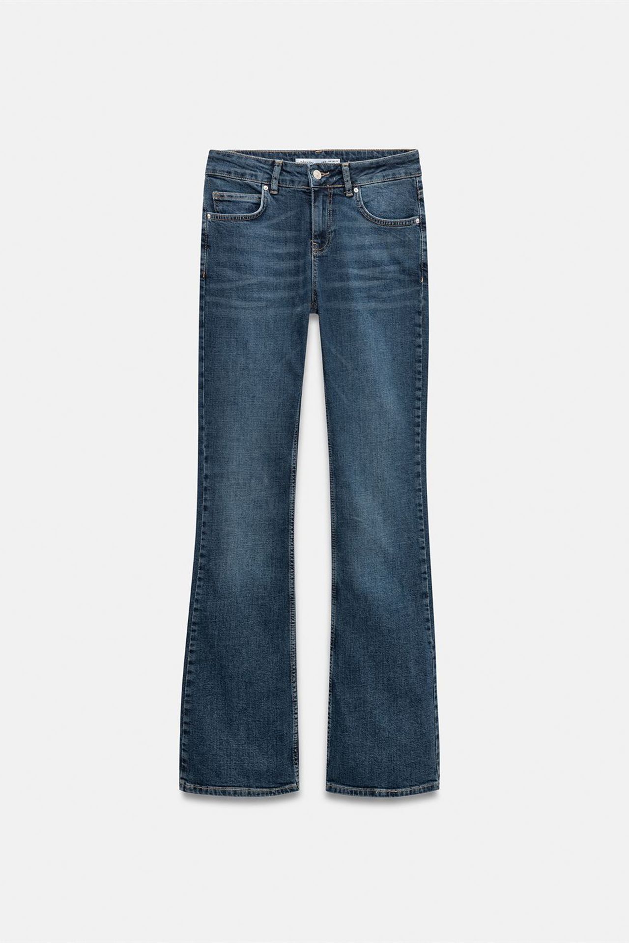 DILVIN Düşük Bel Düz Paça Jean 5