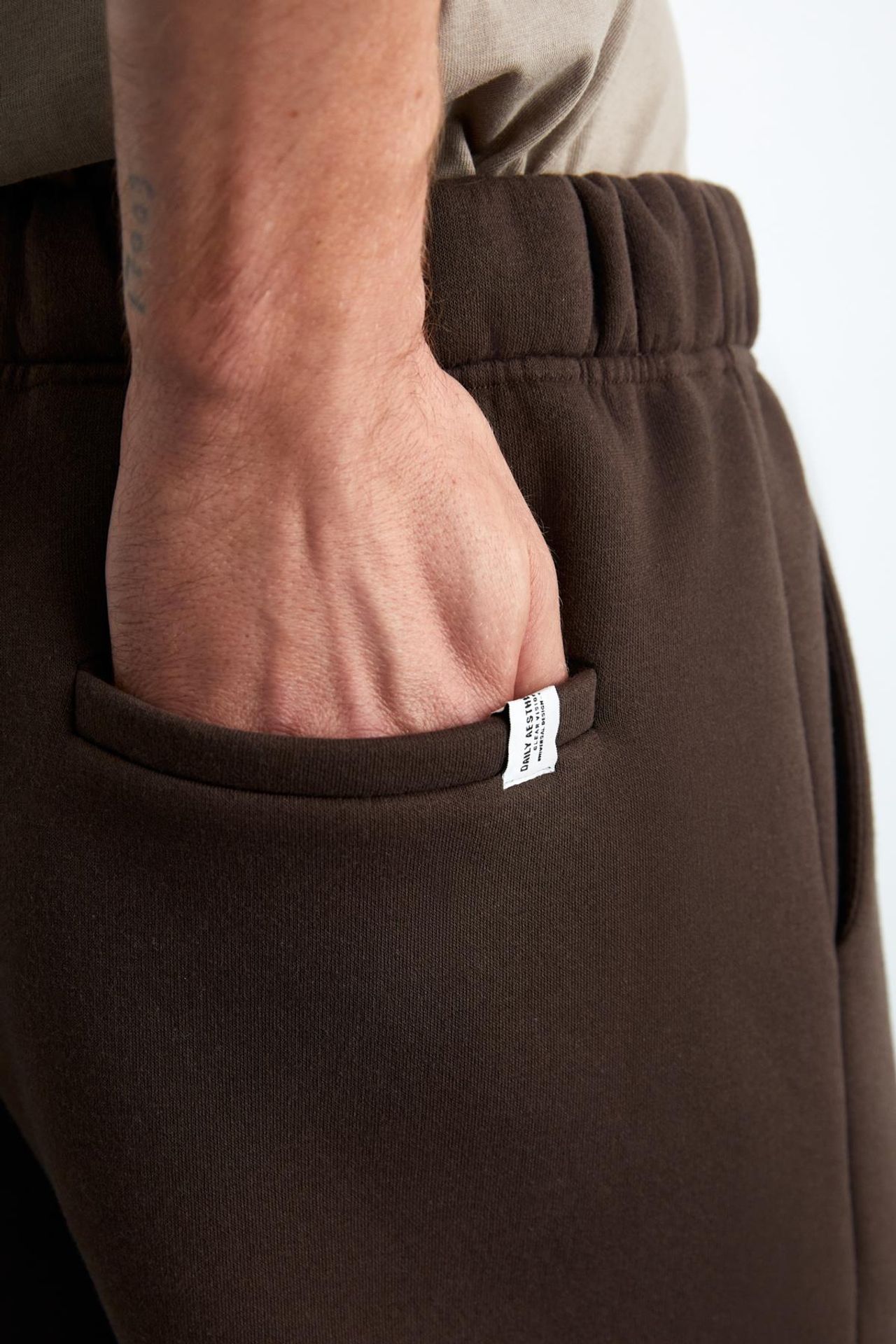 GRIMELANGE Rahat Elastik Belli Jogger Pantolon 5