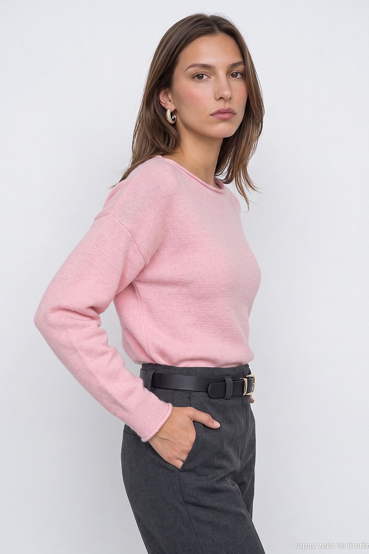 DILVIN Women's Knit Sweater 4