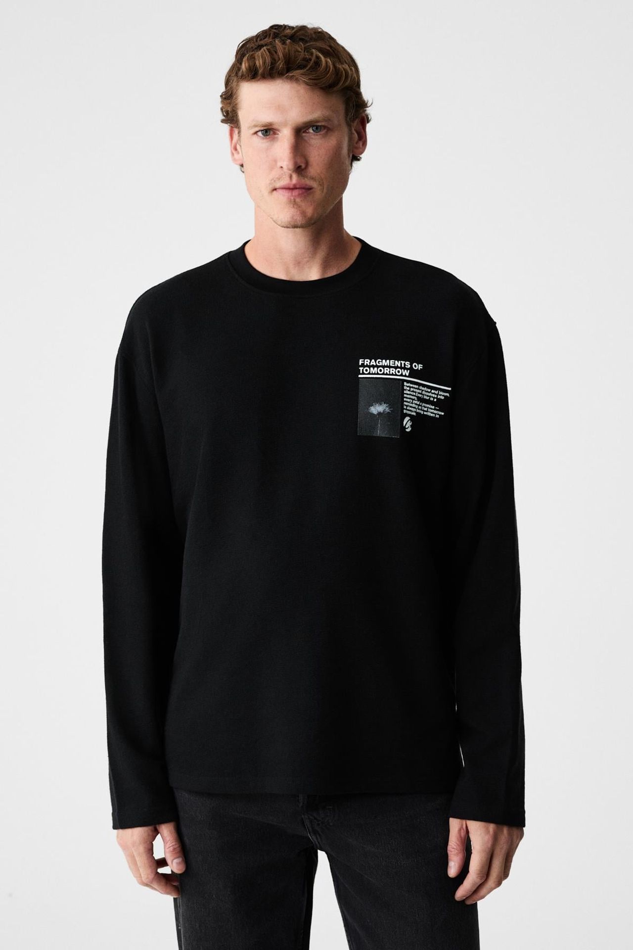 GRIMELANGE Regular Fit Crew Neck T-Shirt 1