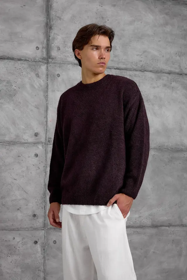 NOMARC Regular Fit Bisiklet Yaka Kazak