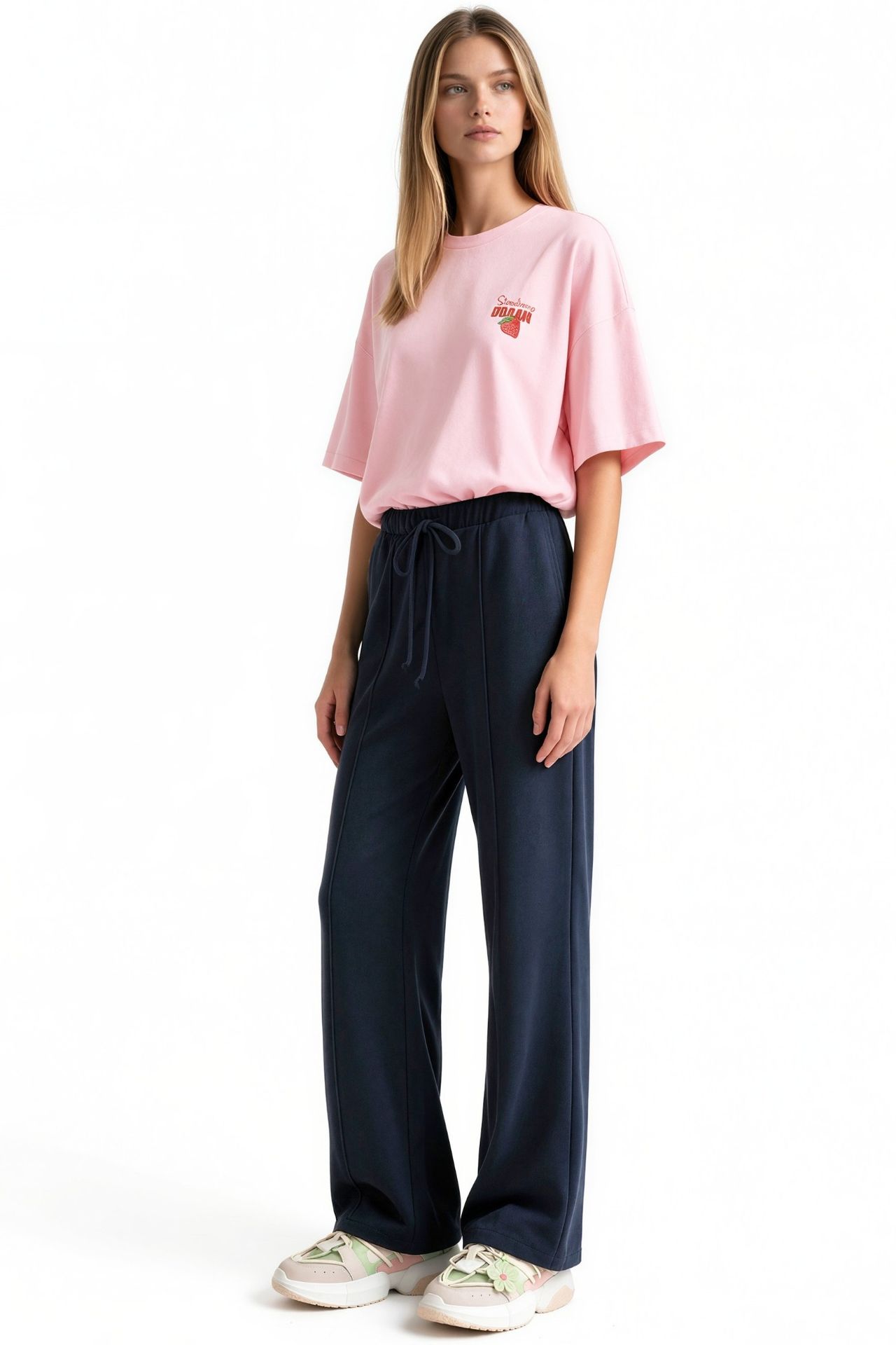 BUSEM Women's Modal Blend Straight-leg Pants 2