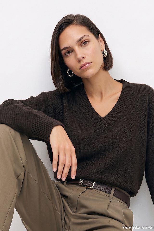 DILVIN Women's Knit Sweater