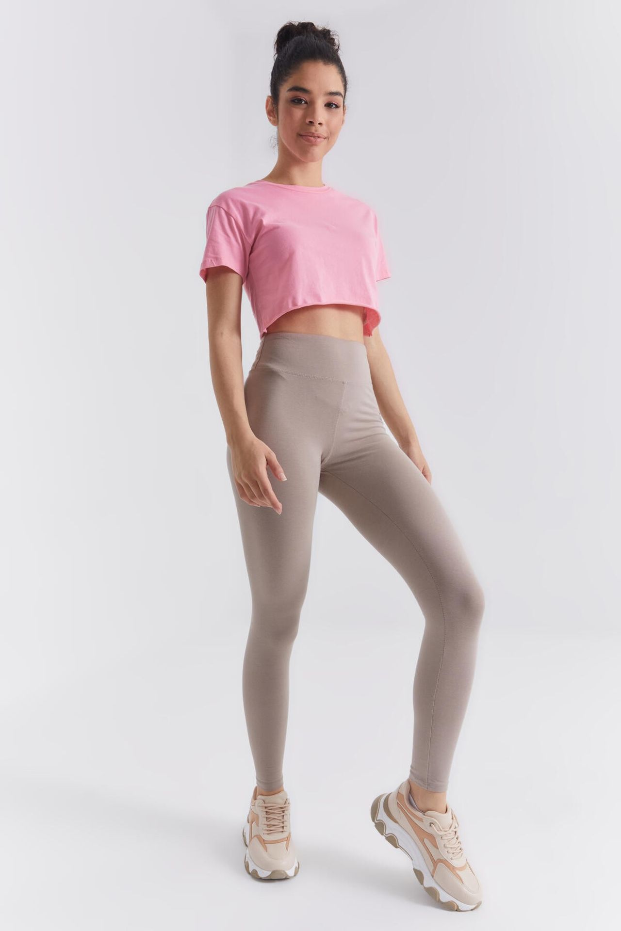 TOMMY High-Waist Cotton Elastane Leggings 5