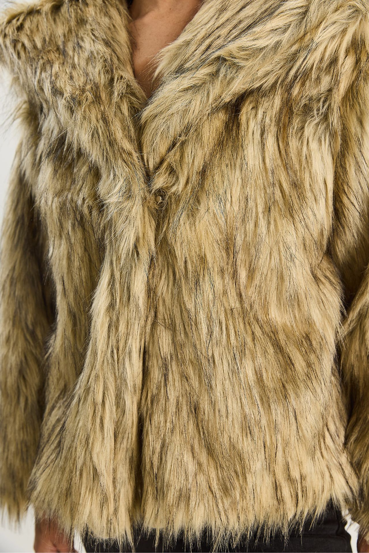 LUCCI Oversize Faux Fur Jacket