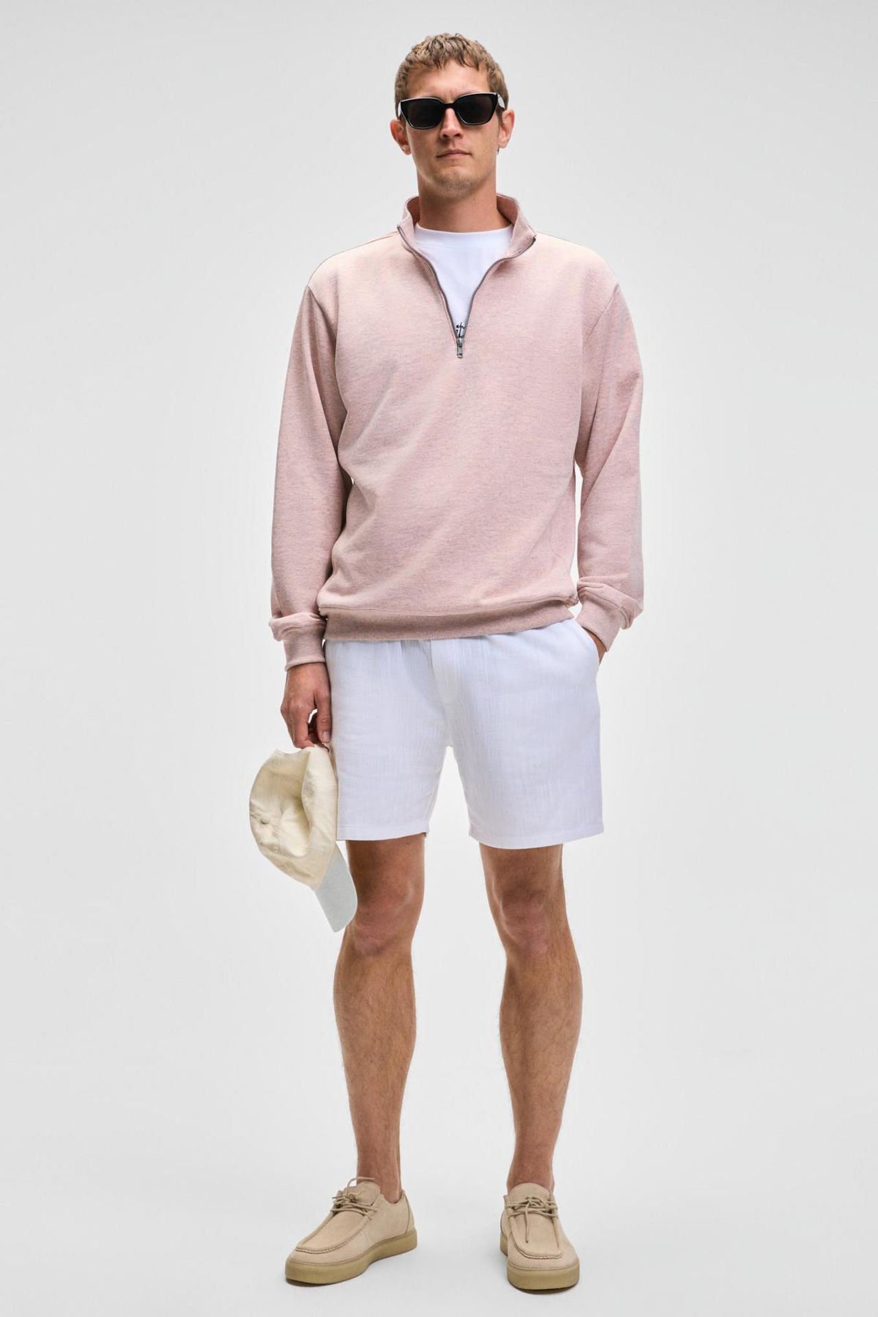 GRIMELANGE Yarım Fermuarlı Yarım Balıkçı Yaka Sweatshirt 2