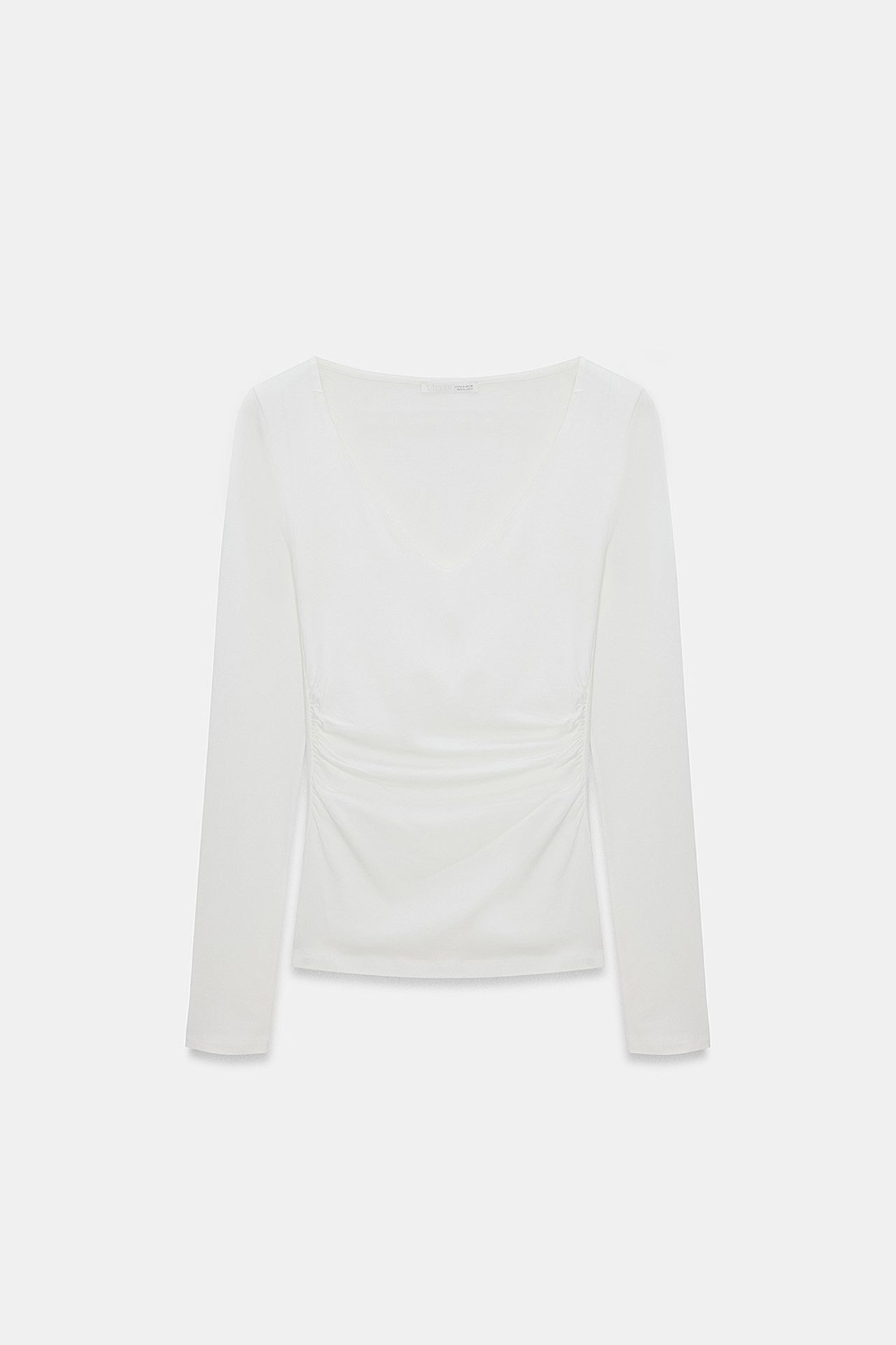 DILVIN Slim Fit V-Neck Knit Blouse 5