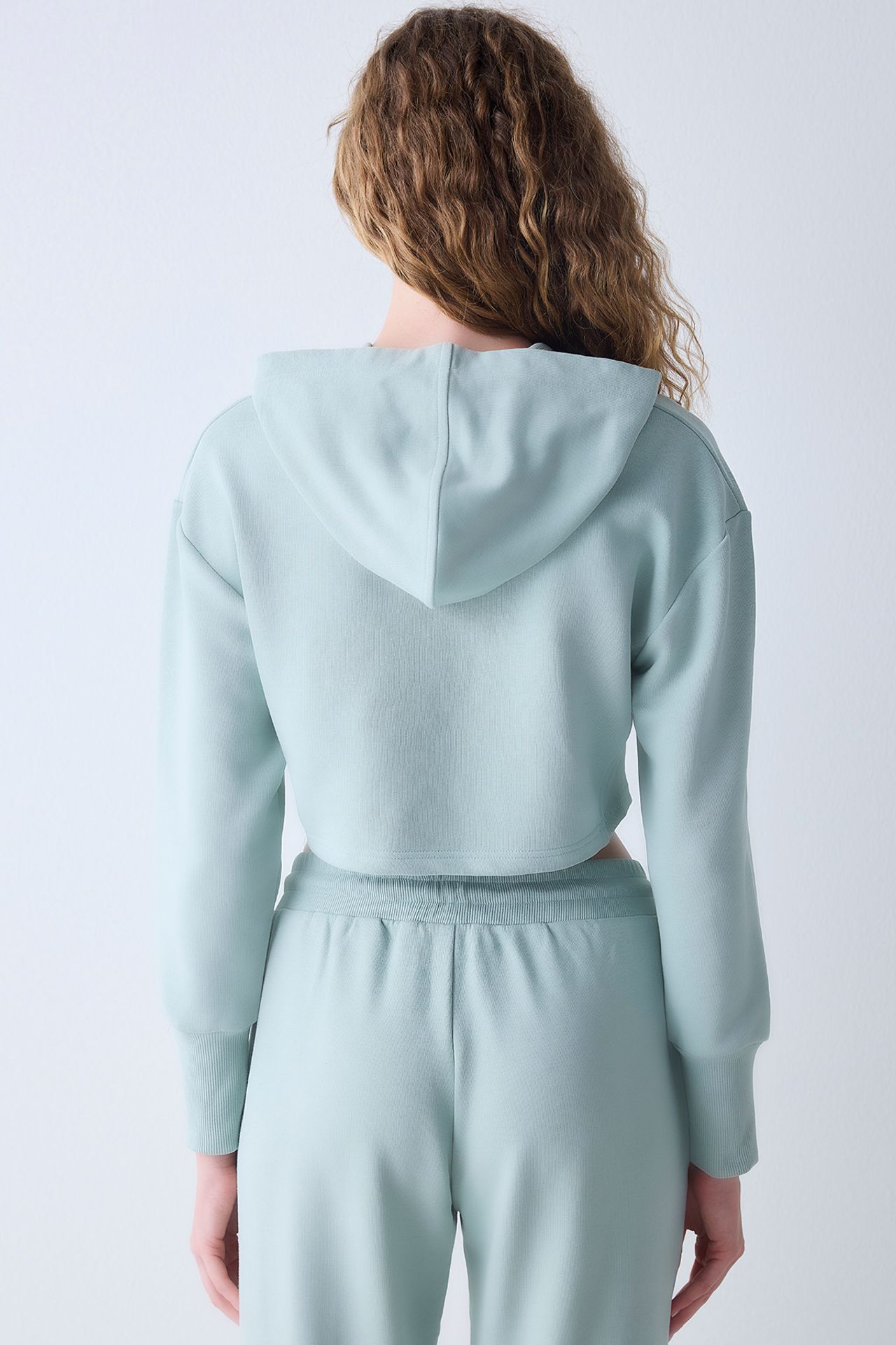 PENTI Hooded Ribbed Sweatshirt 5