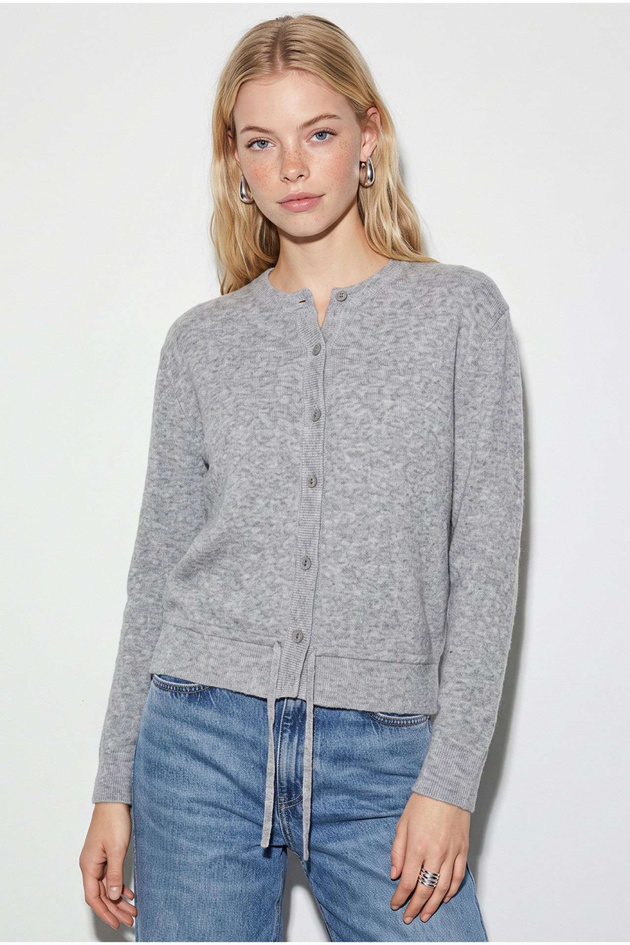 LUCCI Women's Acrylic Cardigan 5