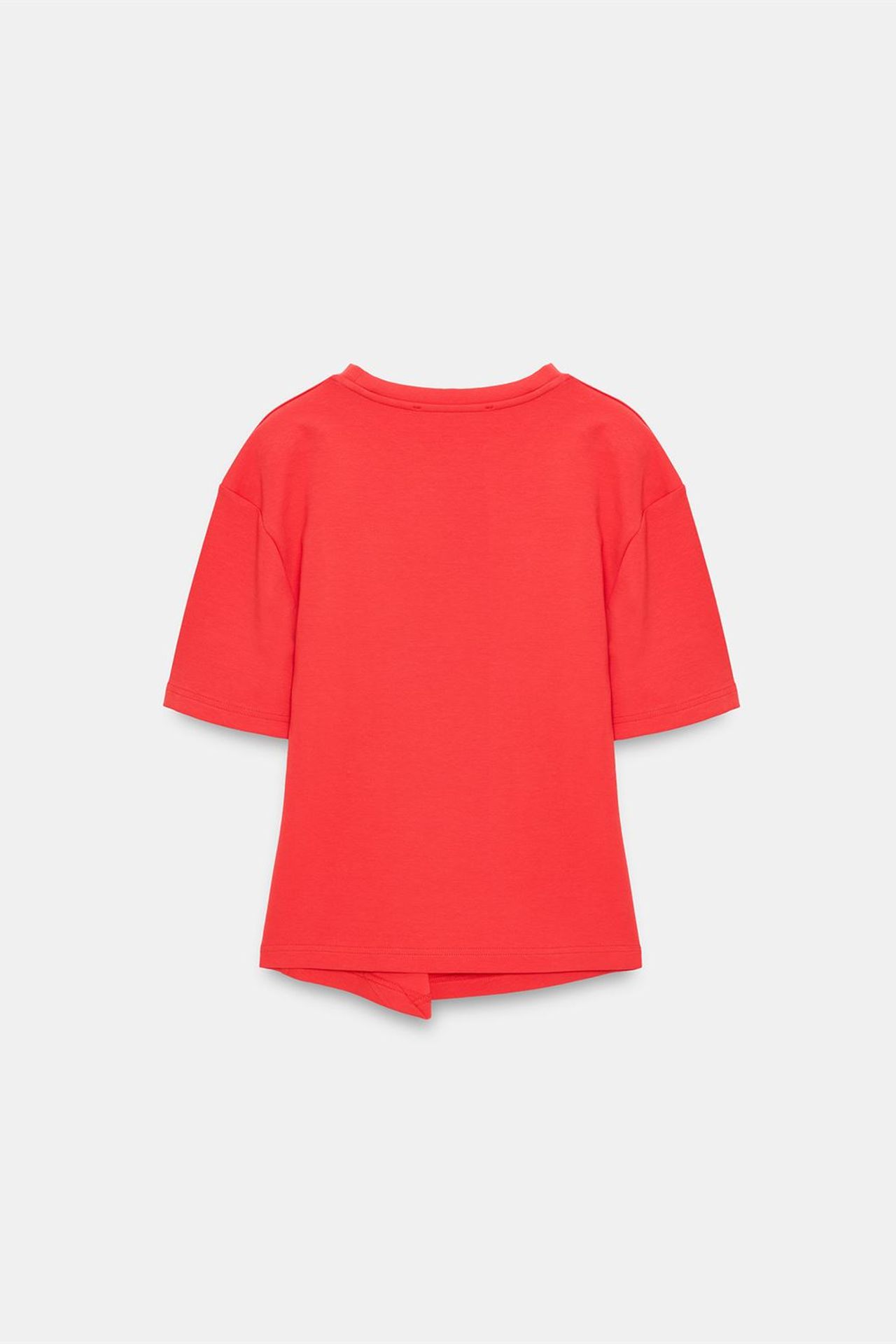 DILVIN Women's Crew Neck Short-sleeve Jersey T-shirt 6