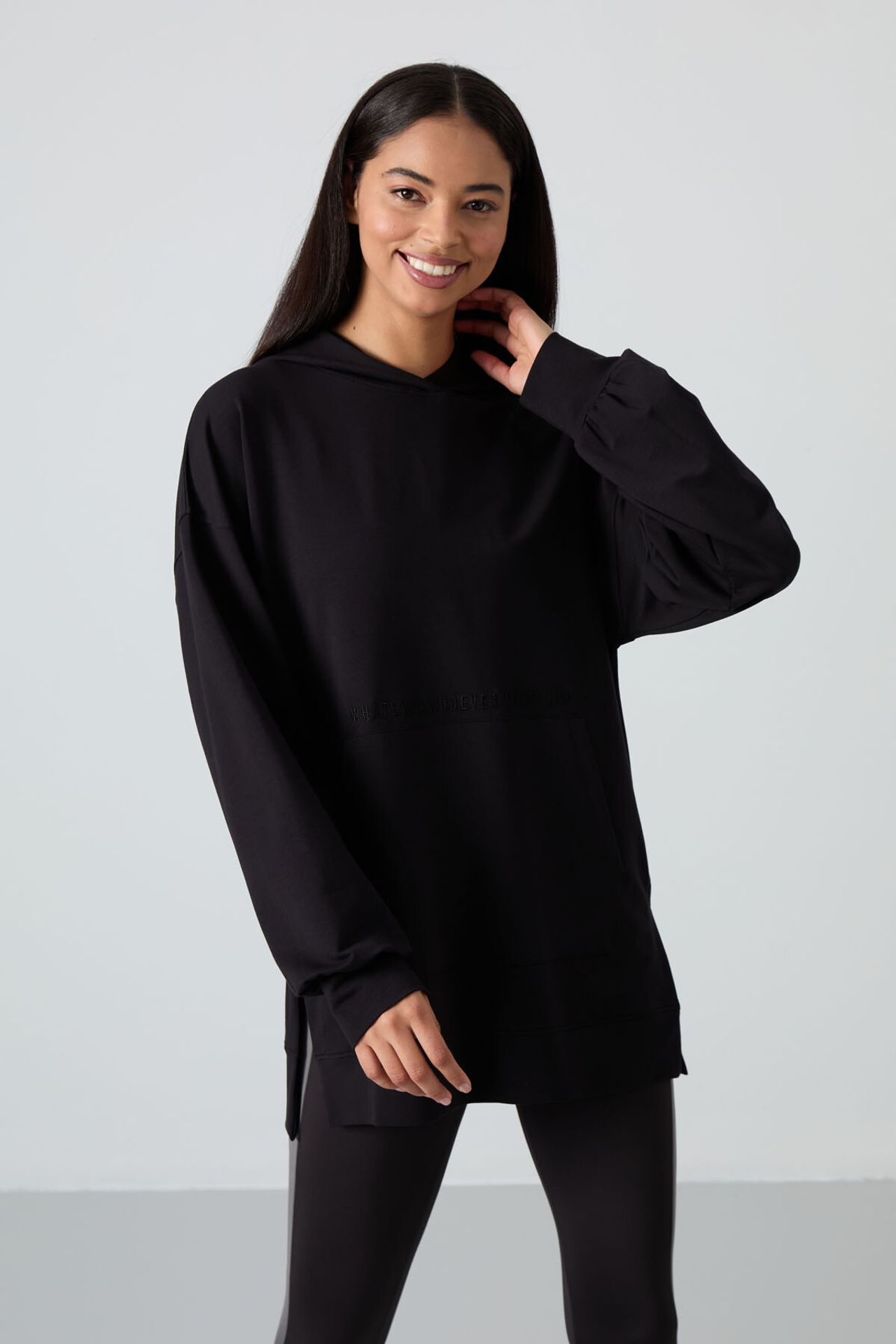 TOMMY Oversized Printed Hooded Sweatshirt 5