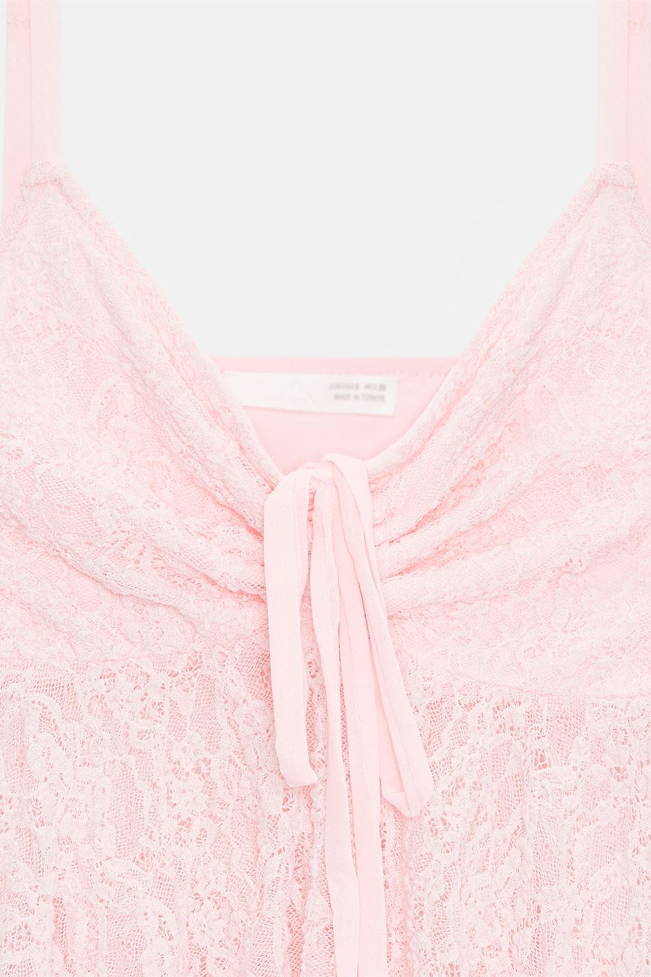 DILVIN Lace Tie-front Sleeveless Blouse 8