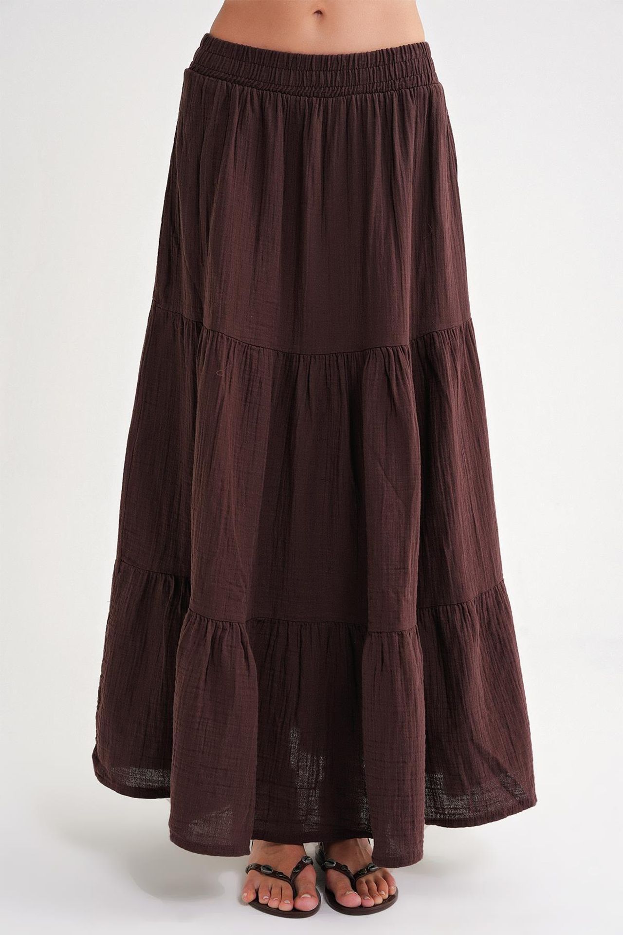 Mixray Maxi Cotton Skirt 5