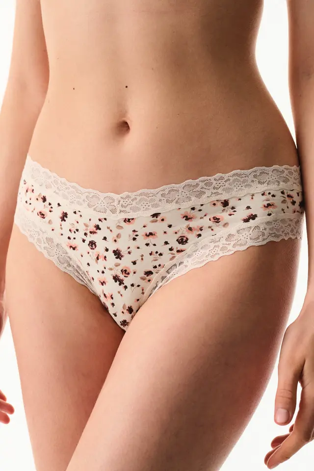 PENTI Relaxed Cotton Floral Slip