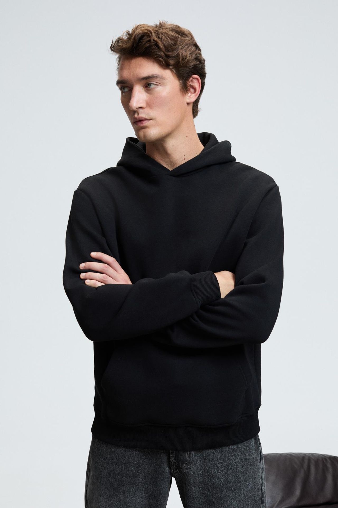 GRIMELANGE Geniş Kesimli Kapüşonlu Cepli Sweatshirt 4