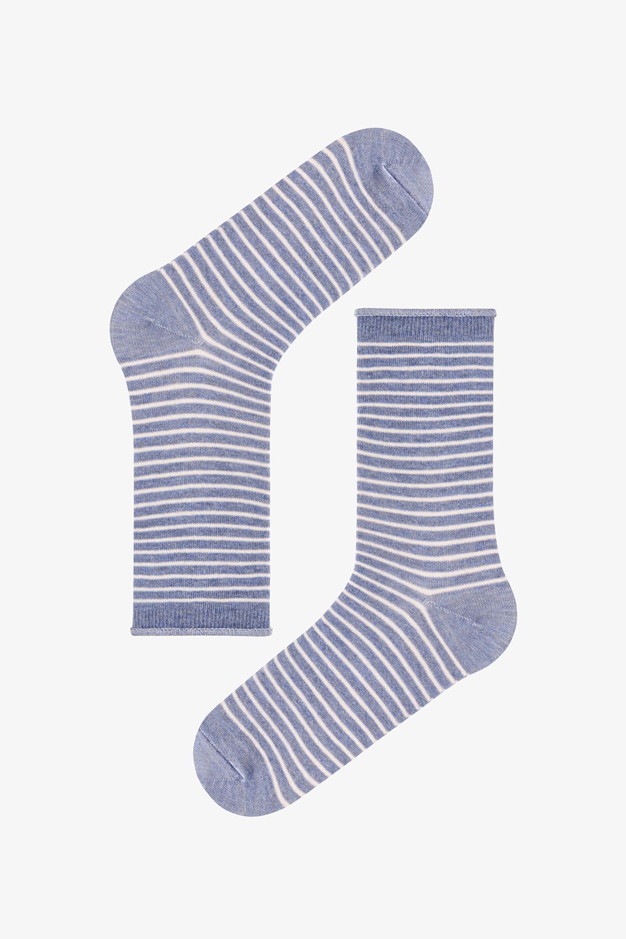 PENTI Relax Line Striped Pair Of Crew Socks 6