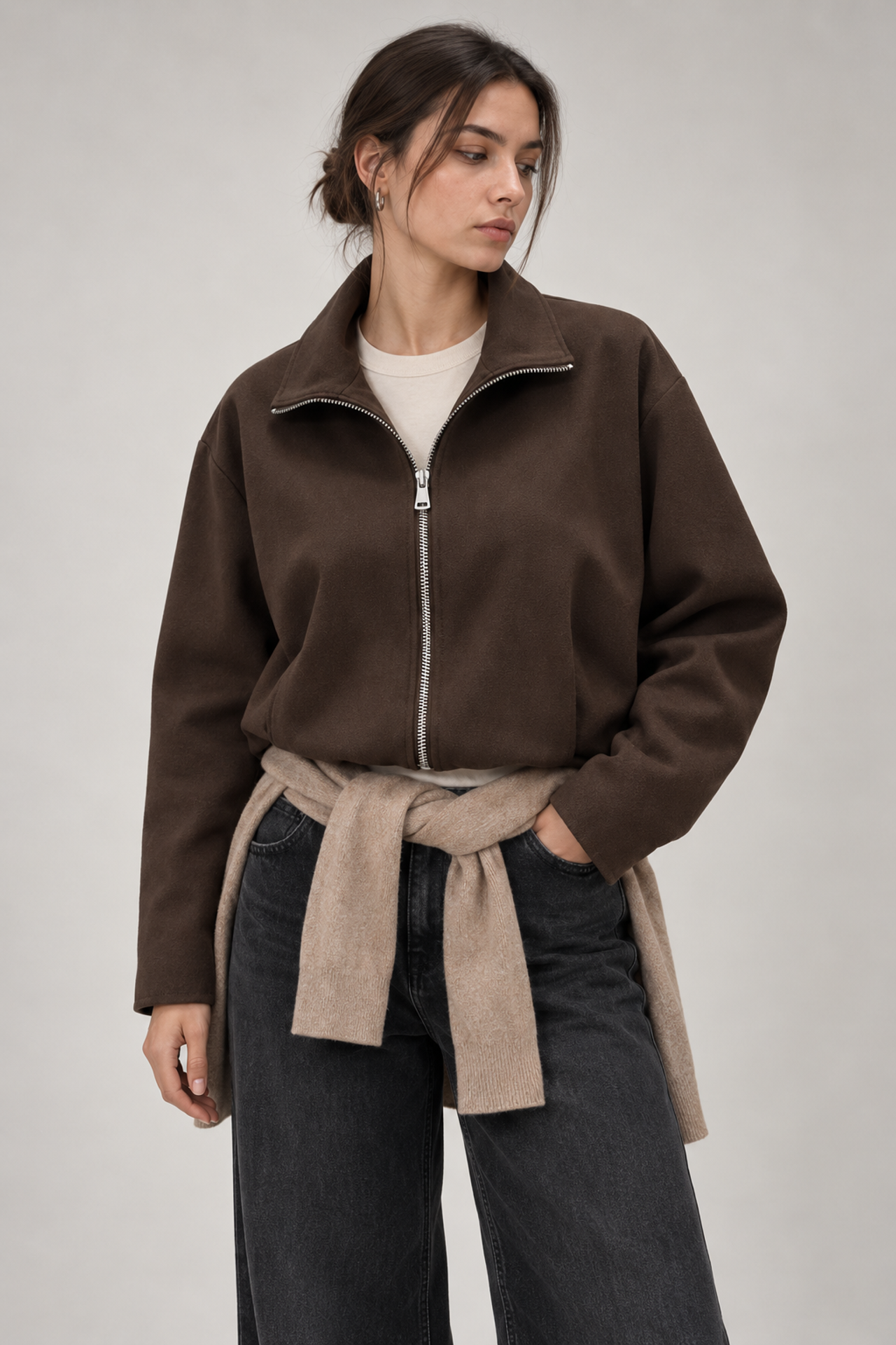 MIXRAY Women's Tailored Blazer 3
