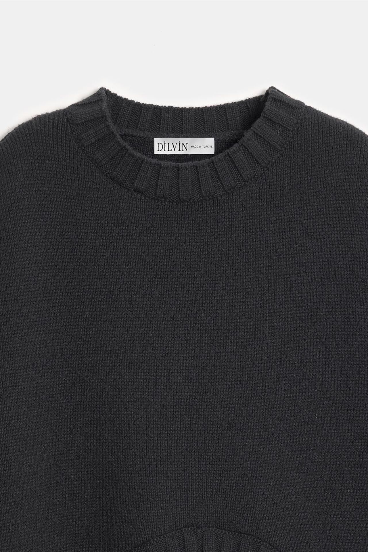 DILVIN Oversized Ribbed Knit Sweater Vest 8