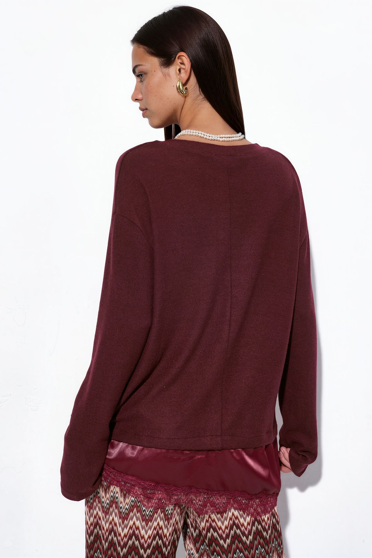 BUSEM Women’s V-neck Knit Sweater 3
