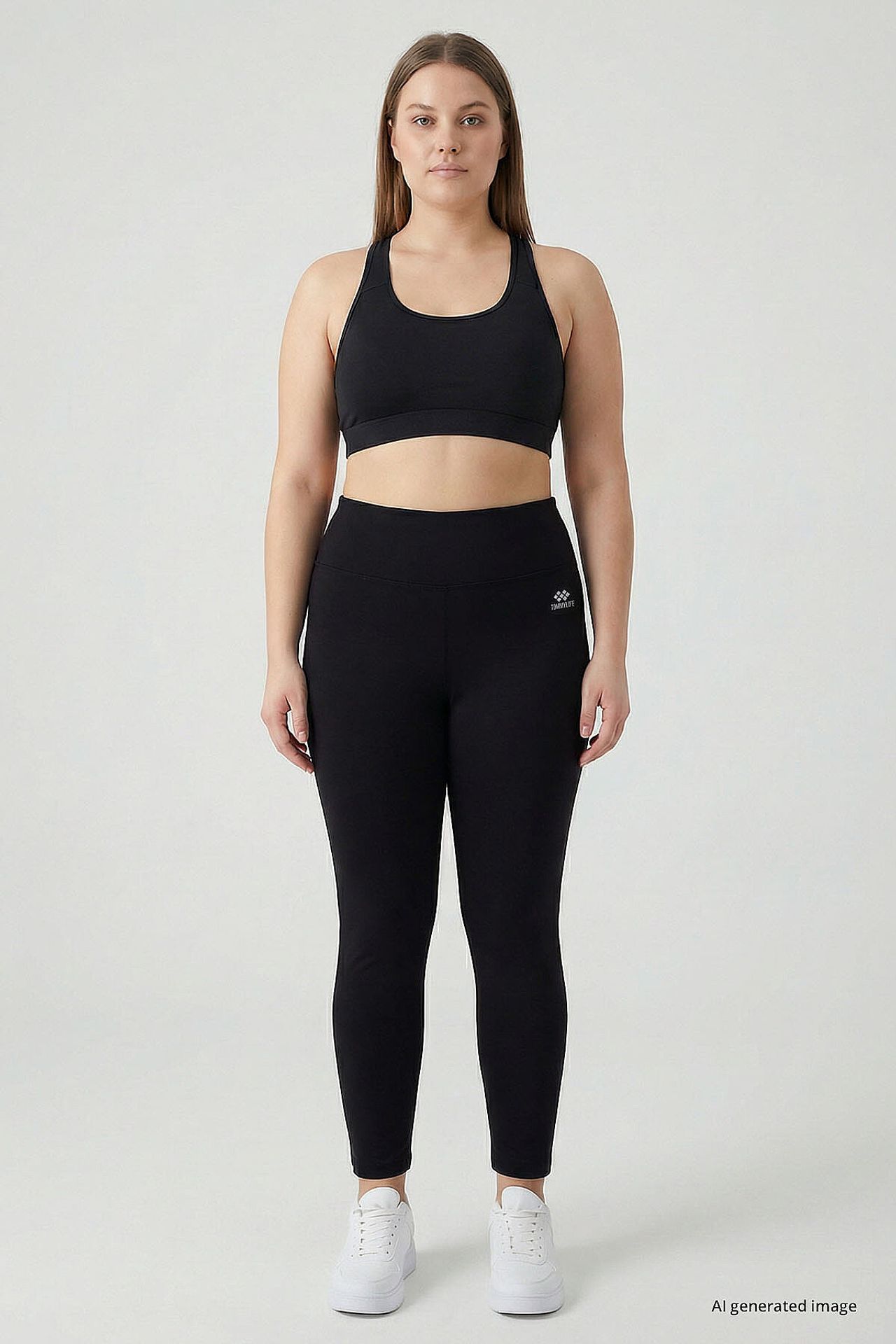 TOMMY Women's Polyester Elastane Leggings 1